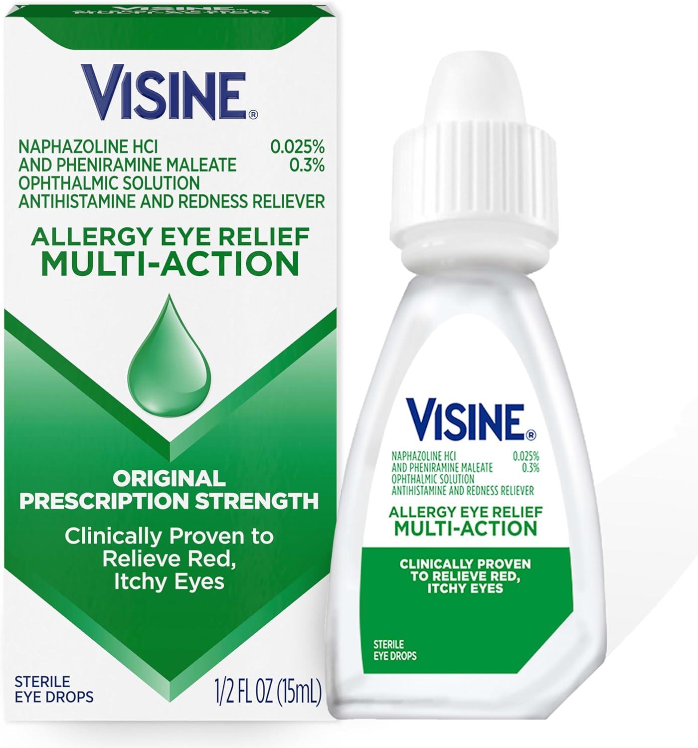 Comparing Antihistamine Eye Drops: Surprising Relief In Redness Relief... Tested Versus Textured Drops