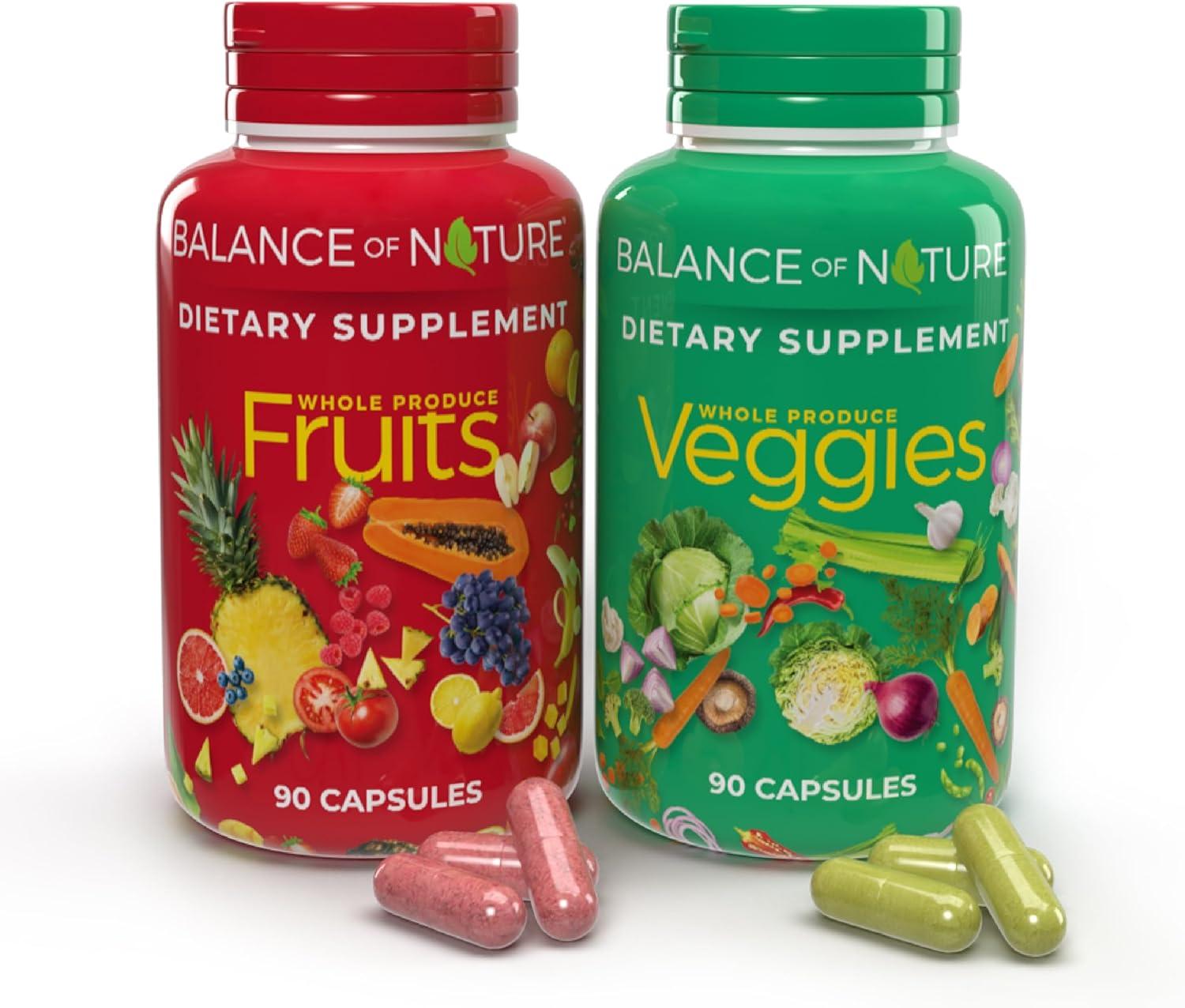 Balance TestedImage Supplement...Whole Food Fruits & Veggies Set Versus Trending Health buys (for all) - Full Set