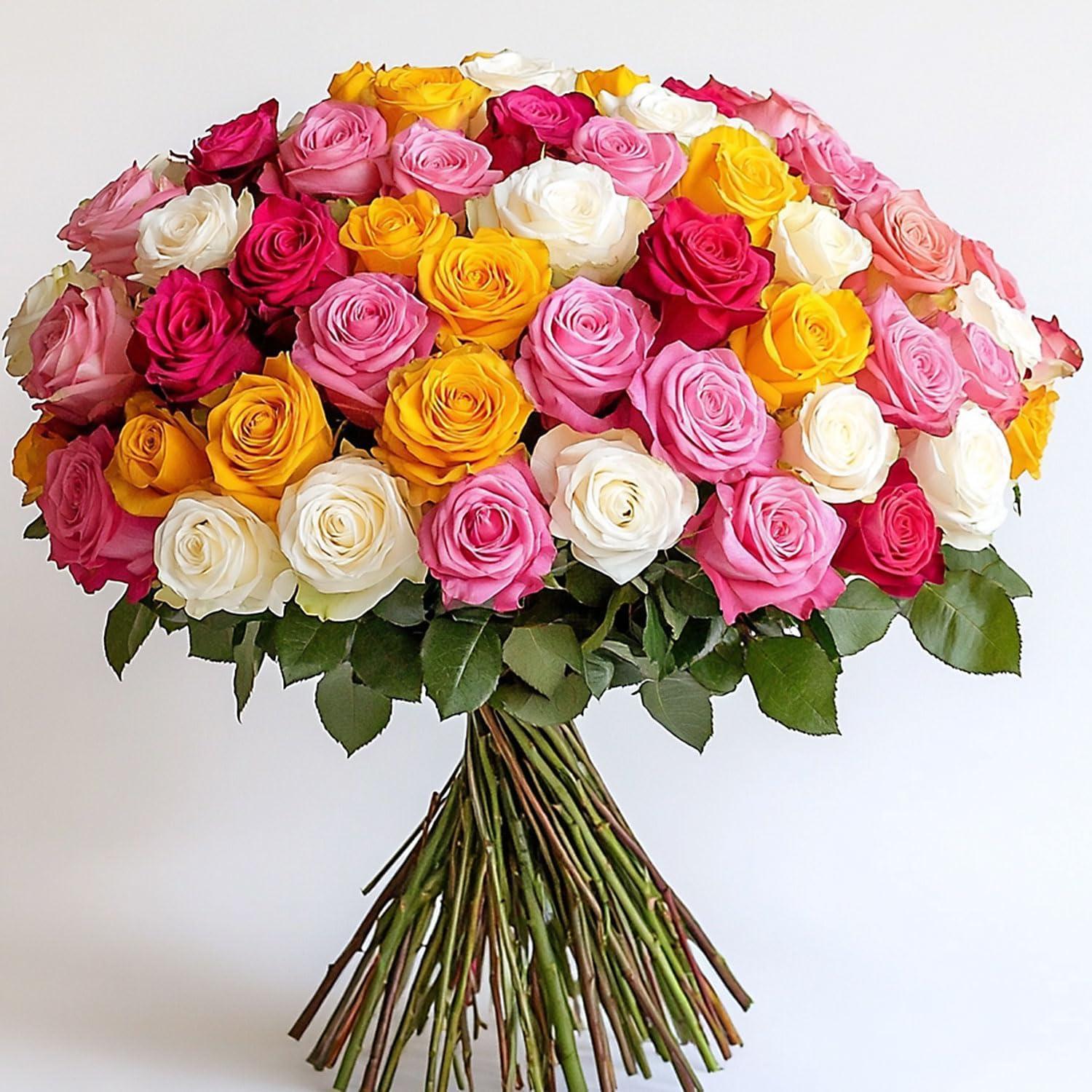 Amazing Assorted Roses: Tested Versus Trendy Bouquets for Surprise Gifting… Birthday Bliss on a Budget (Real Deal Flowers!)