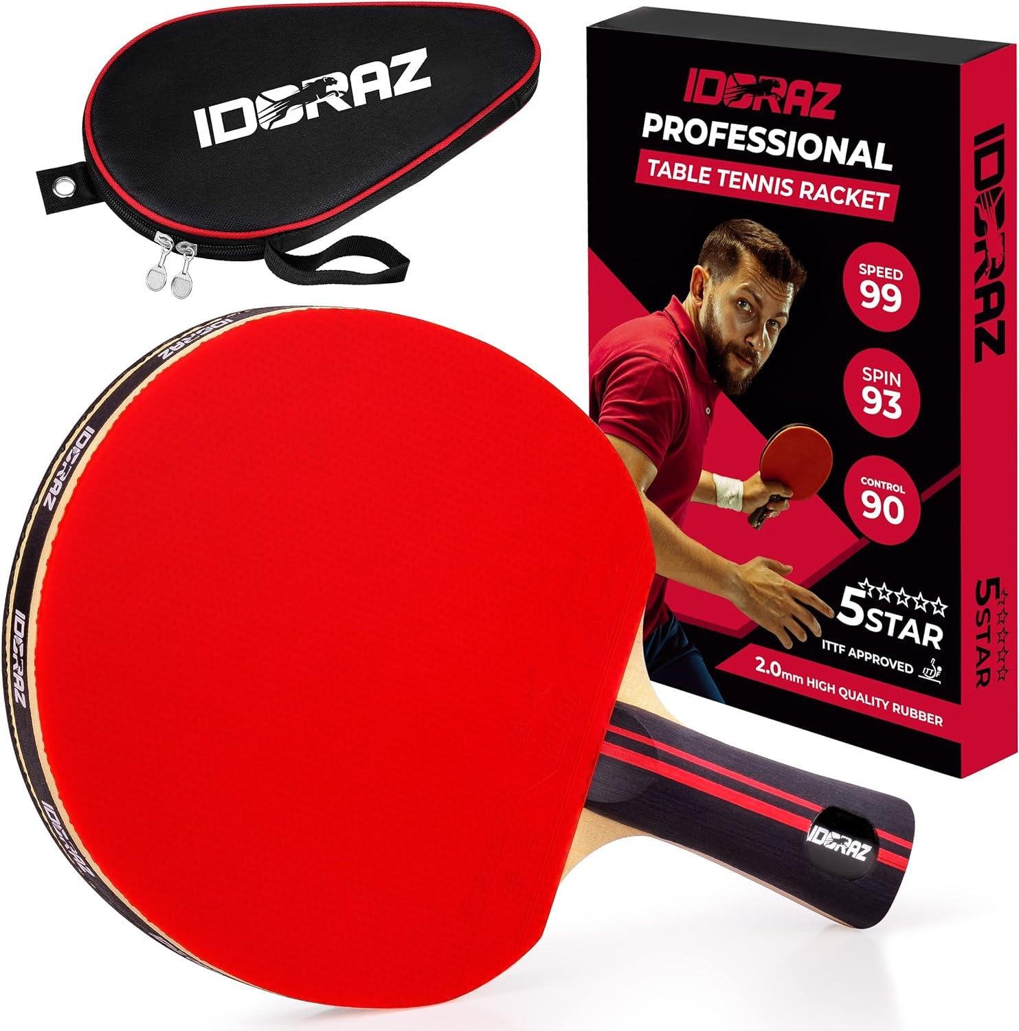 Ping Pong Paddle Versus Case Tennis Insight... Surprising Edge!