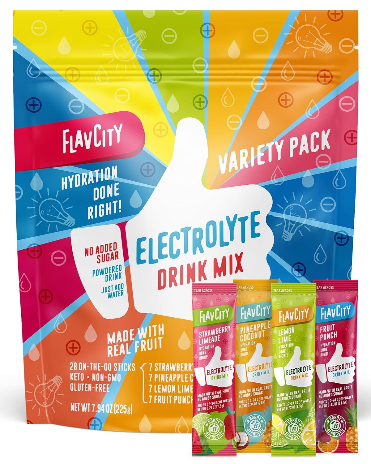FlavCity Electrolytes Showdown: Real Fruit, No Sugar, Tested Hydration... Keto Friendly Too!