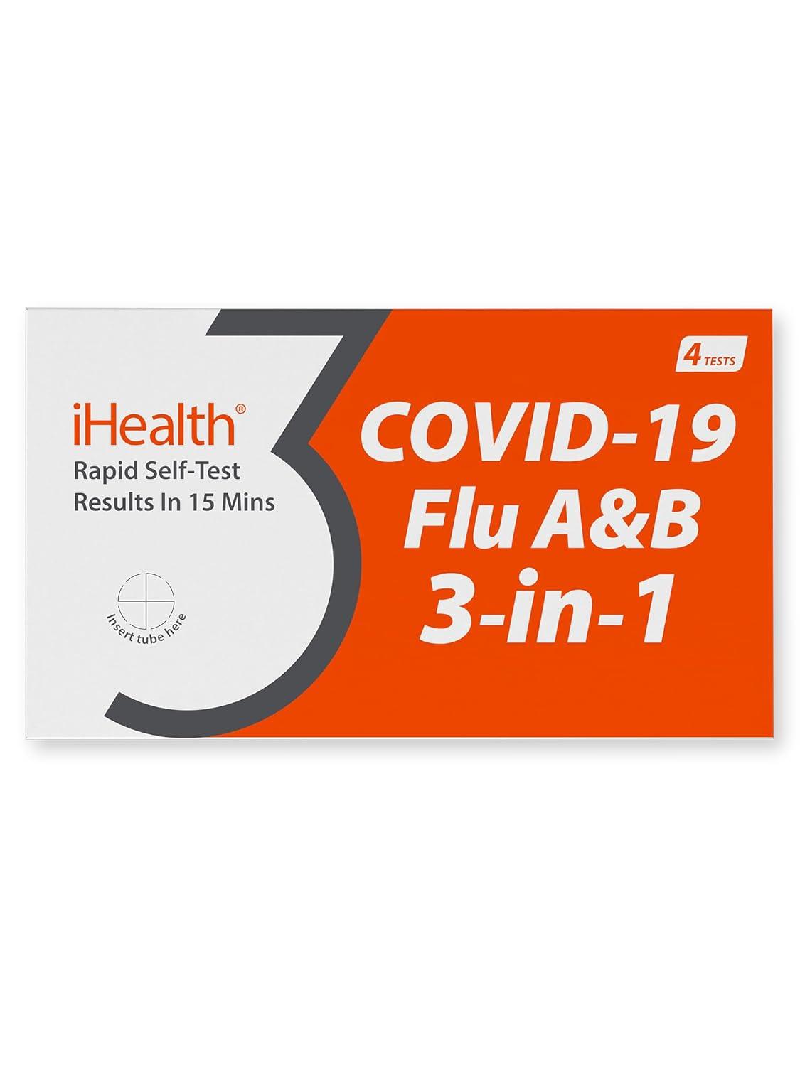 Easy 3-D Test Compared: COVID vs Flu Results in 15... Non-Invasive Nasal Swab Showdown