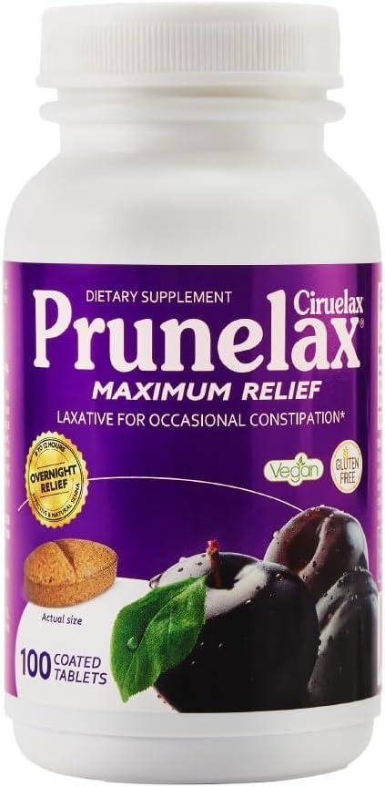 Prunelax Versus Ciruelax: Tested Relief For Constipation—Natural, Vegan...Compare Now!