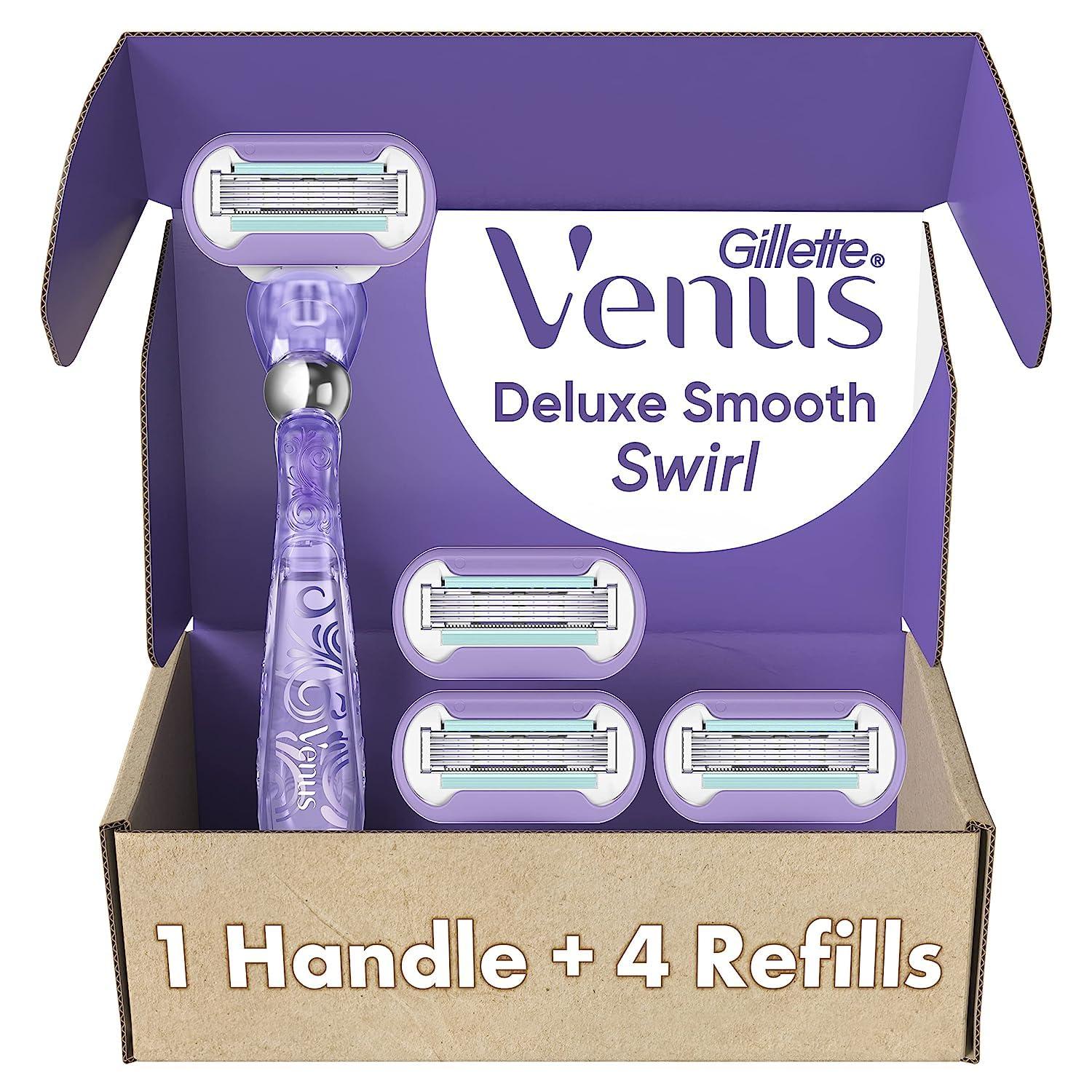 Gillette Venus Showdown… Tested: Swirl Handle, Pivoting Head, 4 Blades For Smooth Skin