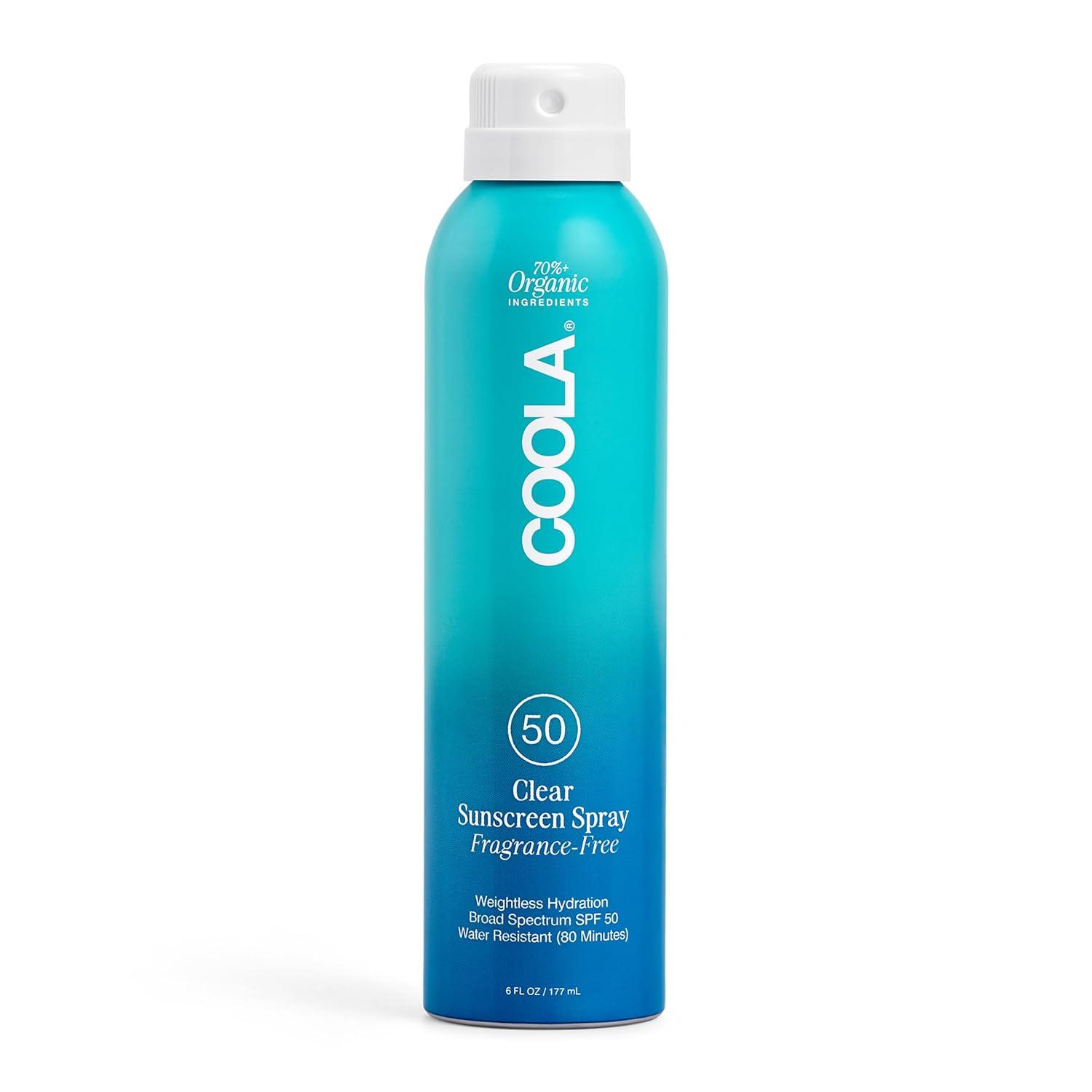 COOLA SPF 50 Spray Versus Surprising Vegan Care… Perfect Daily Protect!