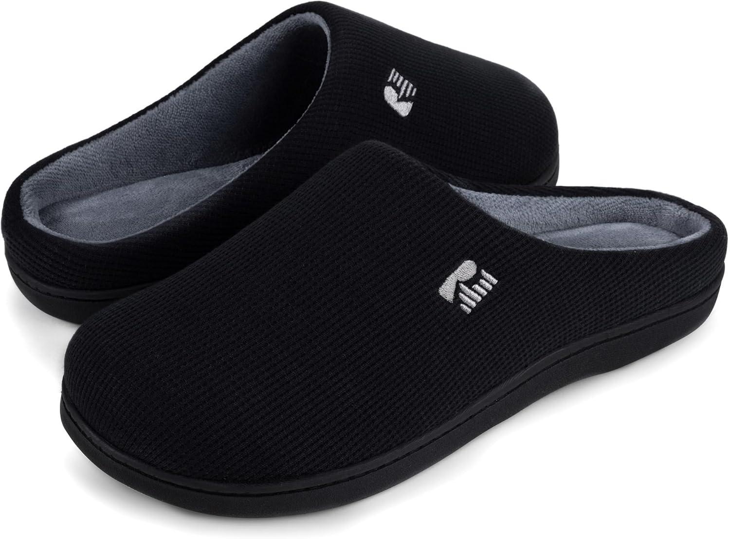 Brendan Memory Foam Tested Slippers Wide Fit Home Use