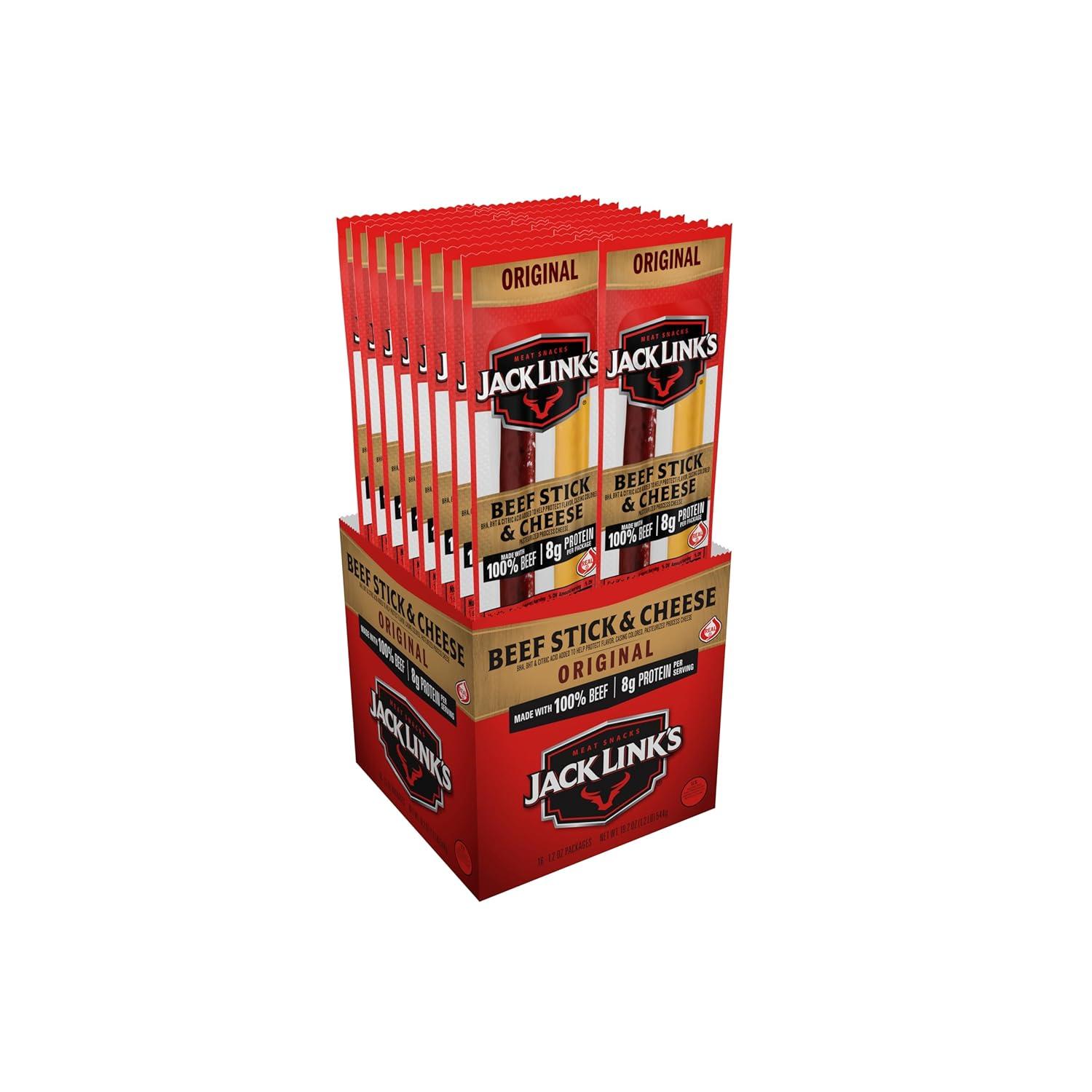 Jack Link Beef & Cheese Combo: Tested Protein Power vs. Trending Snacks... Real Cheese Only!