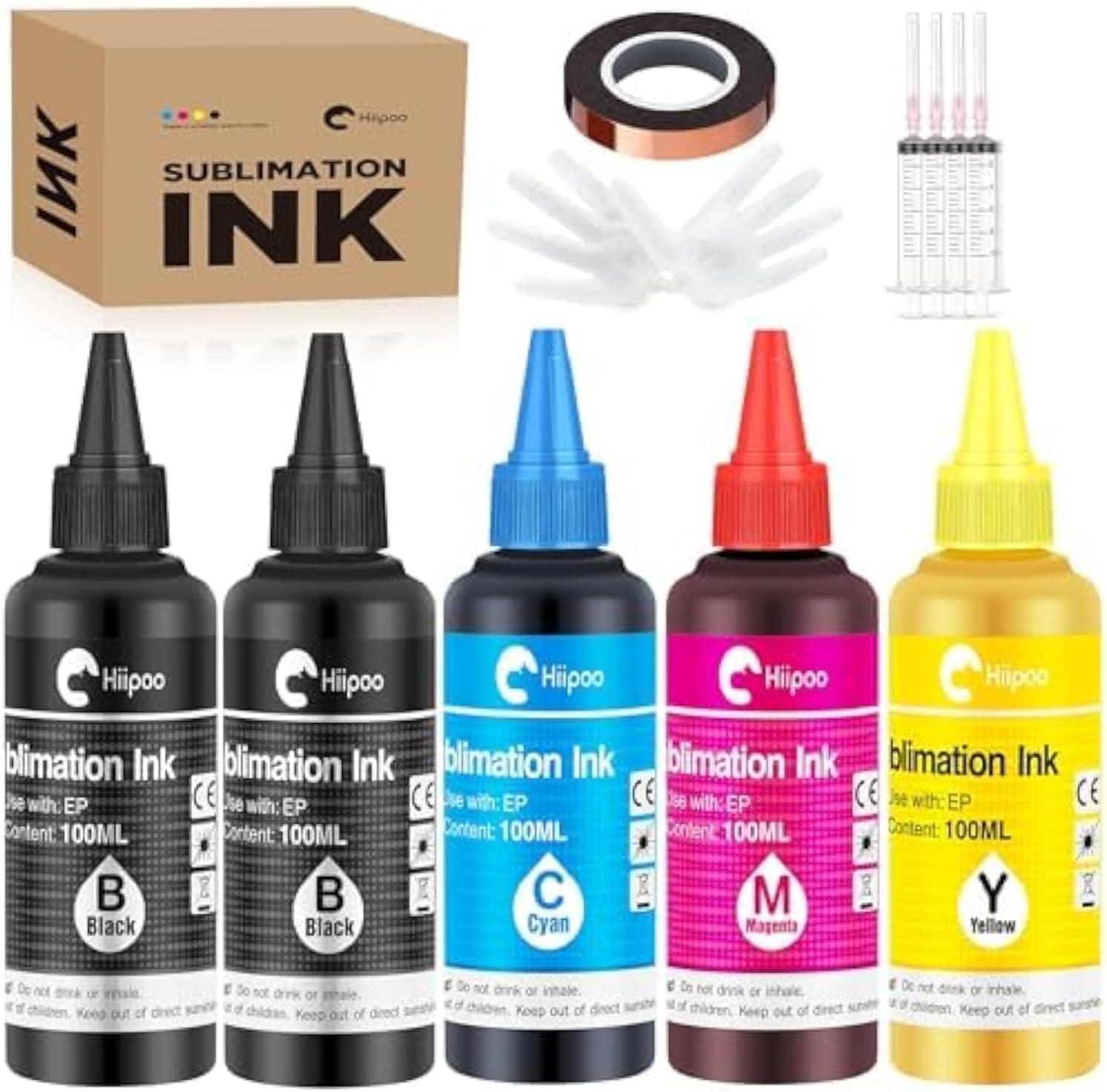 Hiipoo Sublimation Ink: Tested Vibrancy For Mugs, T-Shirts