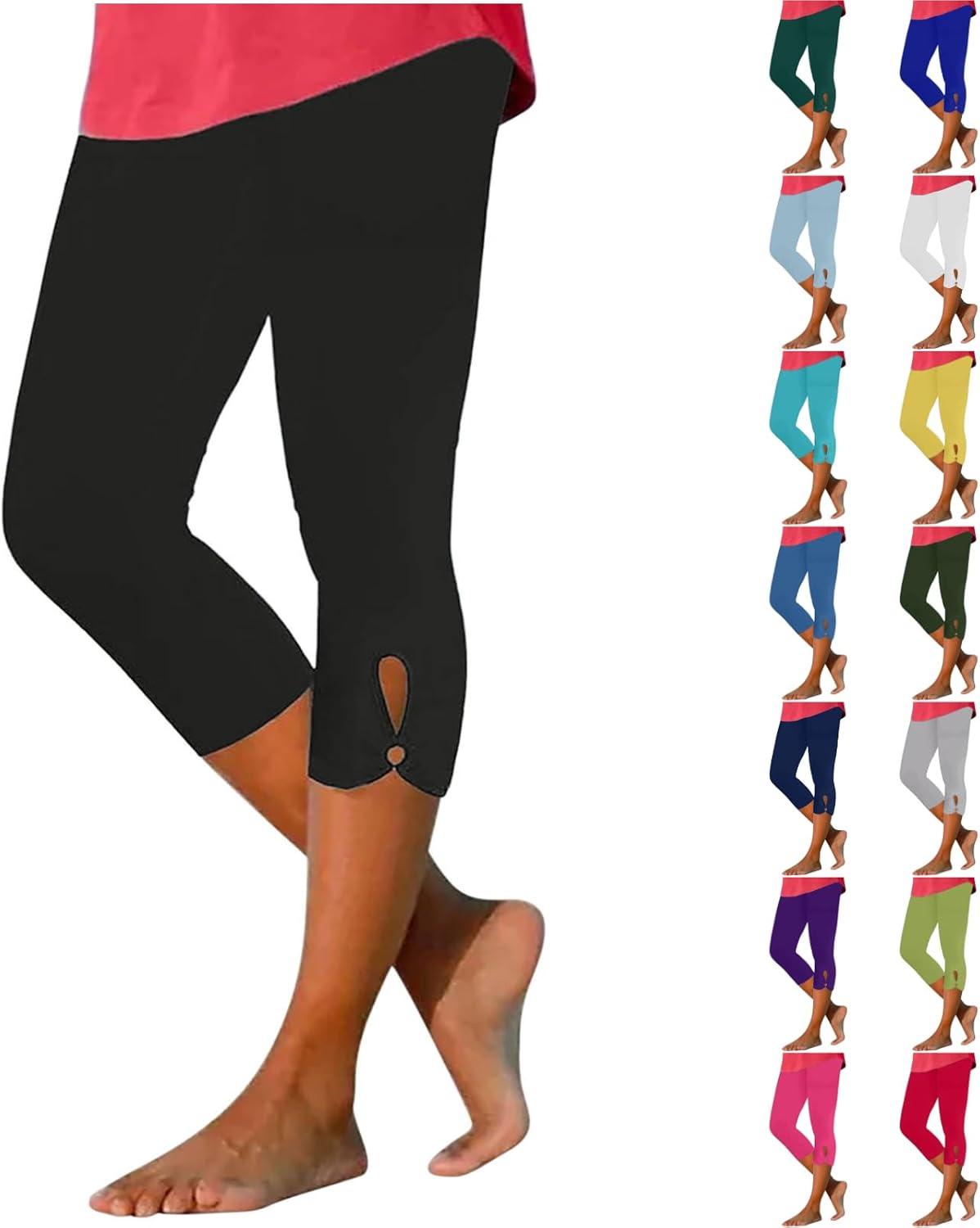 Summer Leggings Comparison: Capri vs Cropped Yoga Pants… Test similar features