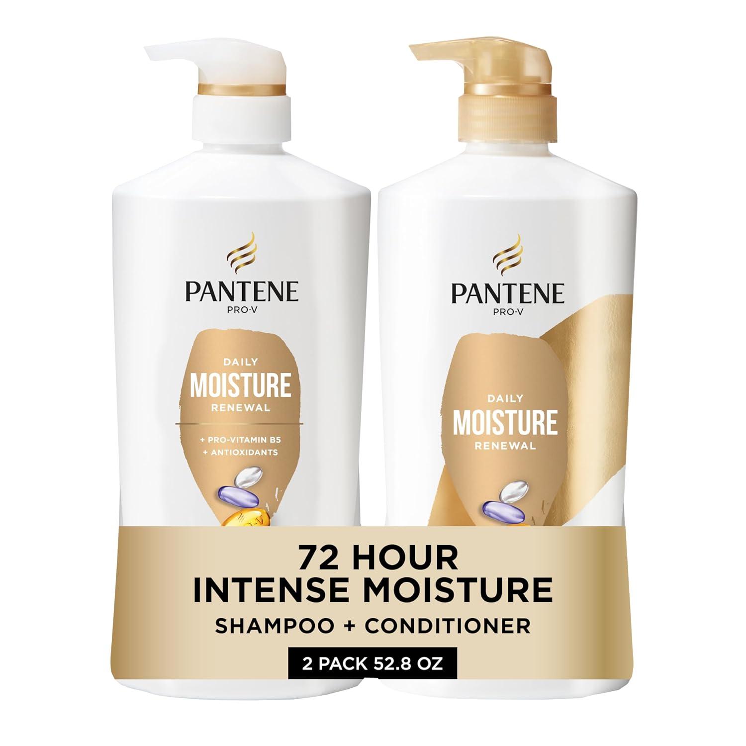 Pantene Versus: Pro-V tested, 72-hour hydration... vs curly magic!