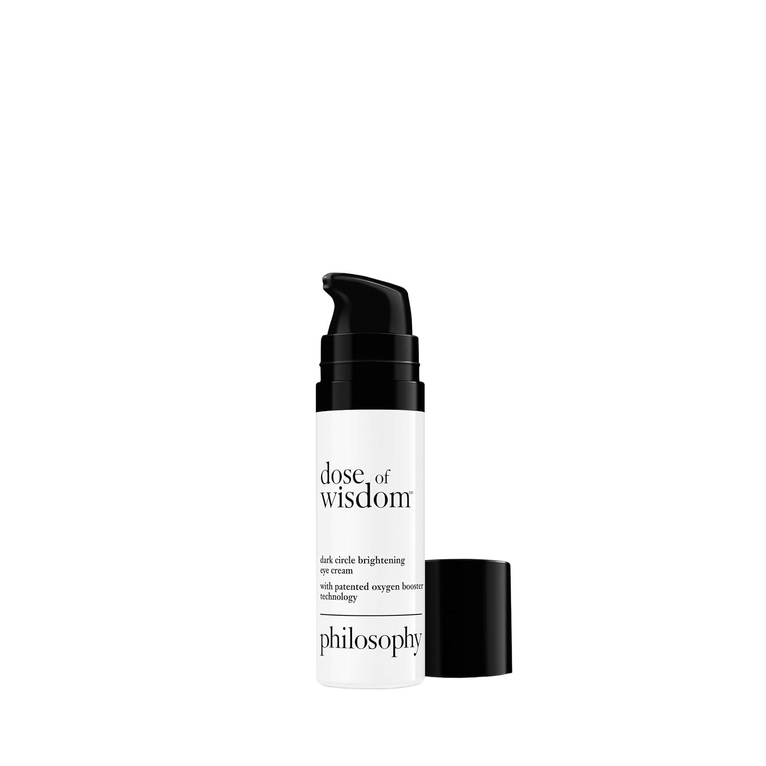 Philosophy’s Tested Wisdom Eye Cream: Hyaluronic Brightness Showdown... Hydrating! (Seasonal Glow)