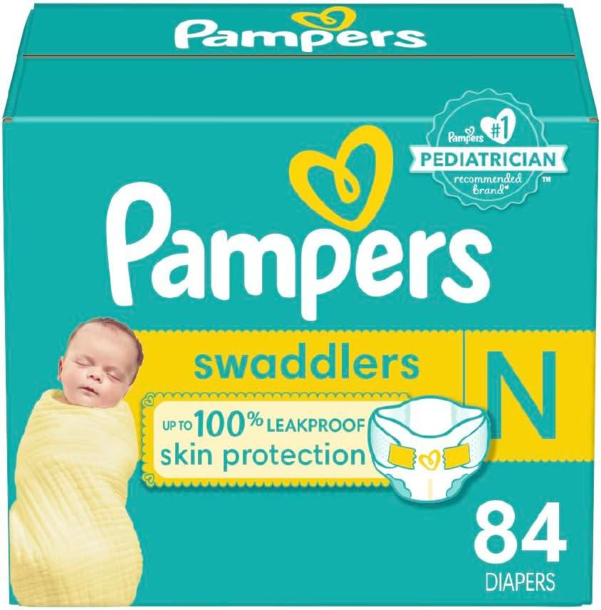 Pampers Swaddlers vs. Swaddle jokes... Tested size 0, ultra-absorbent showdown for newborns
