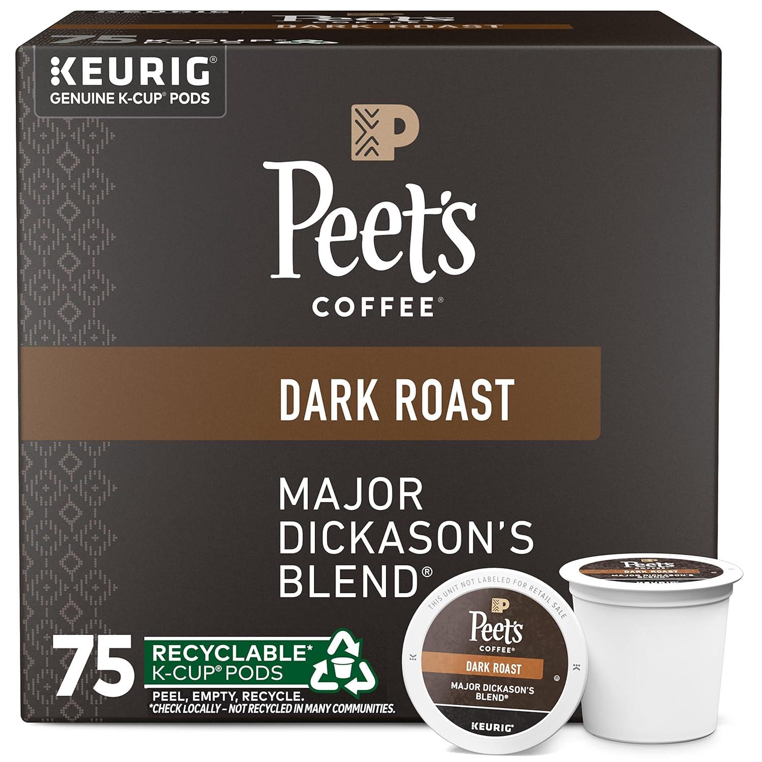 Peet's Dark Roast Versus Keurig: Tested Pods, Surprising Grip... (75 Count Bundle)