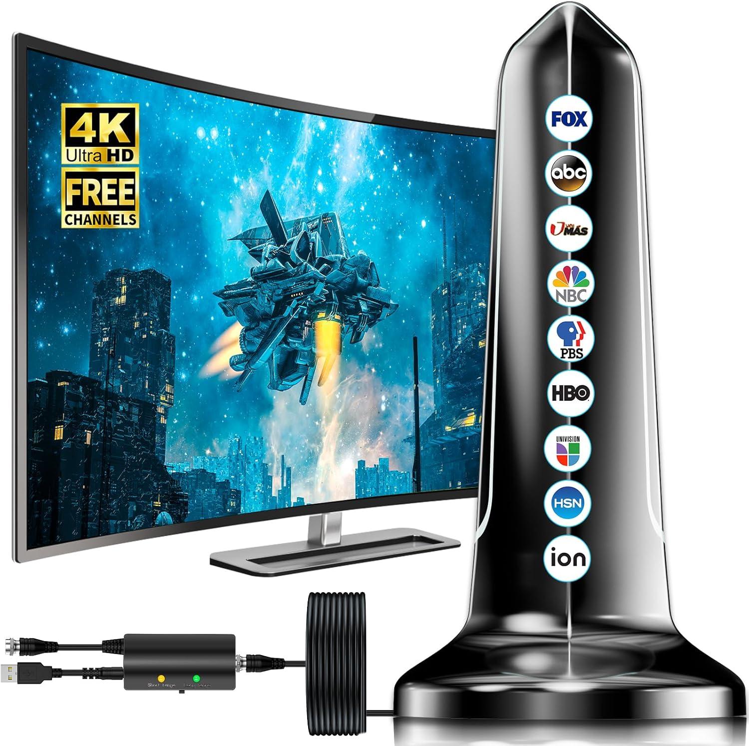 4K Amped Remote Connector: Local Channels Compare… see range surprise!