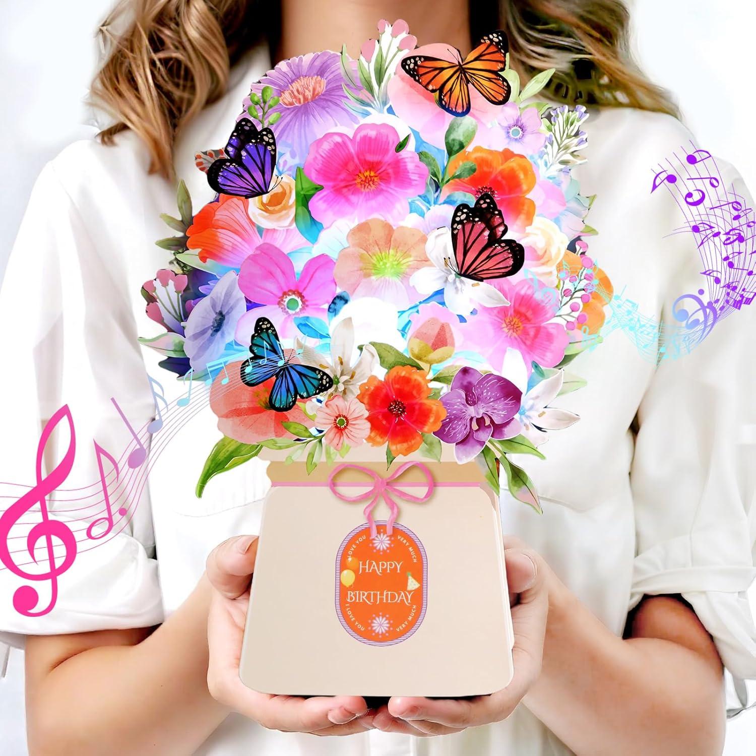 3D Lily Pop-Up Card Versus Bouquet: Tested Birthday Fun!