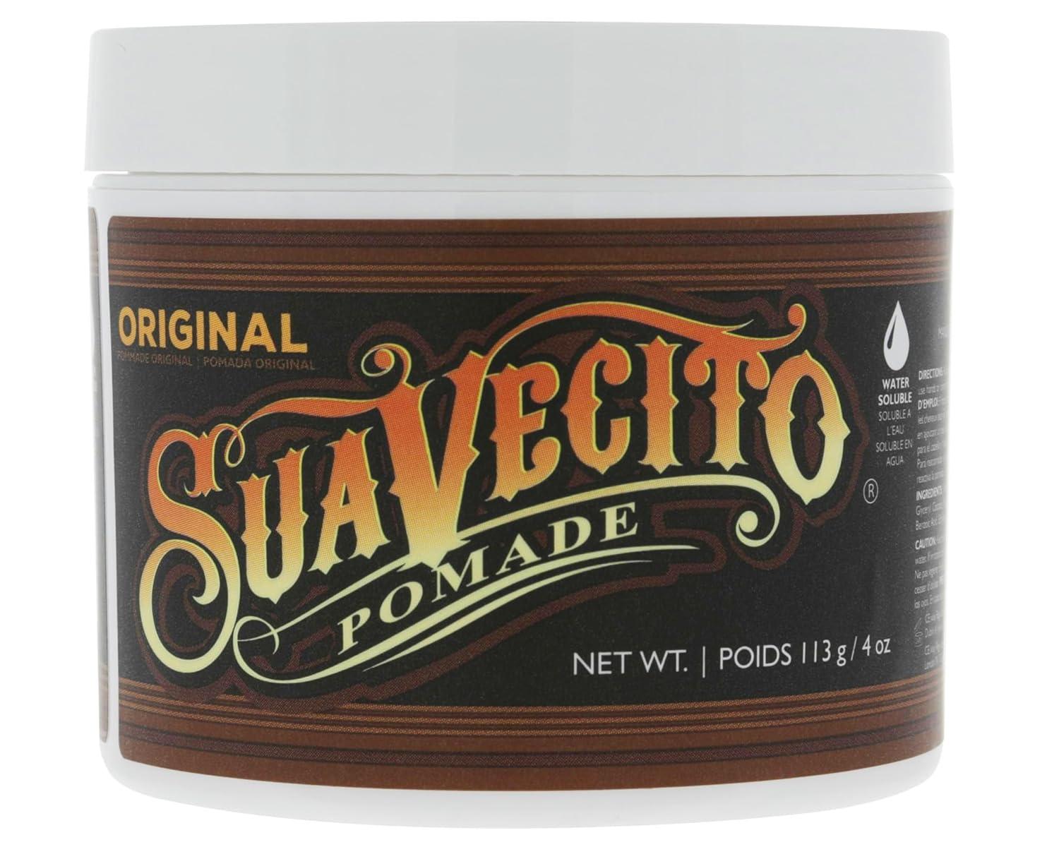 Suavecito Pomade Versus Gel: tested Medium Hold, Water-Based, Stylish Hairforming... Easy Wash!