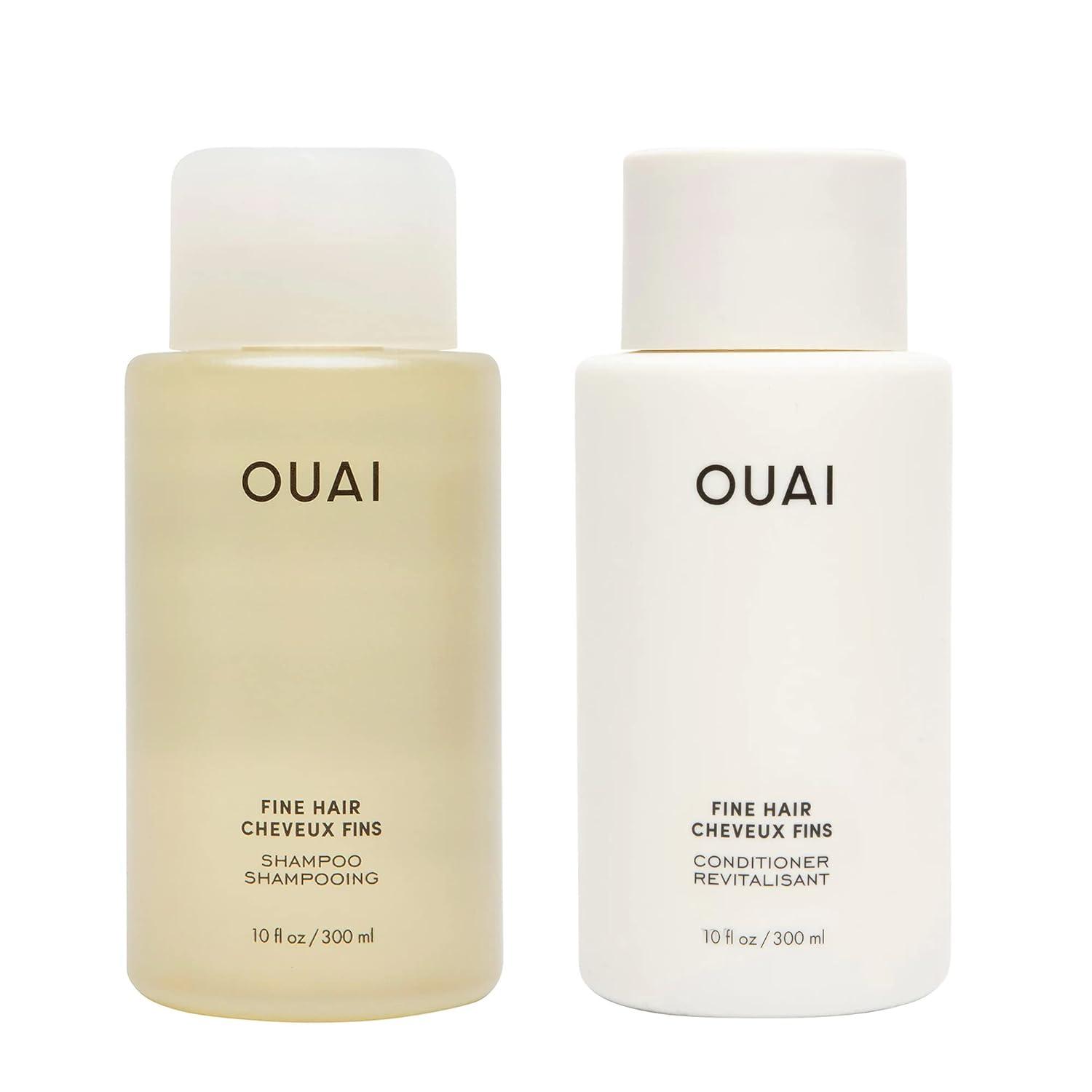 OUAI Test Showdown: Sulfate-Free Keratin vs. Shea Butter...Fine Hair Rescue!