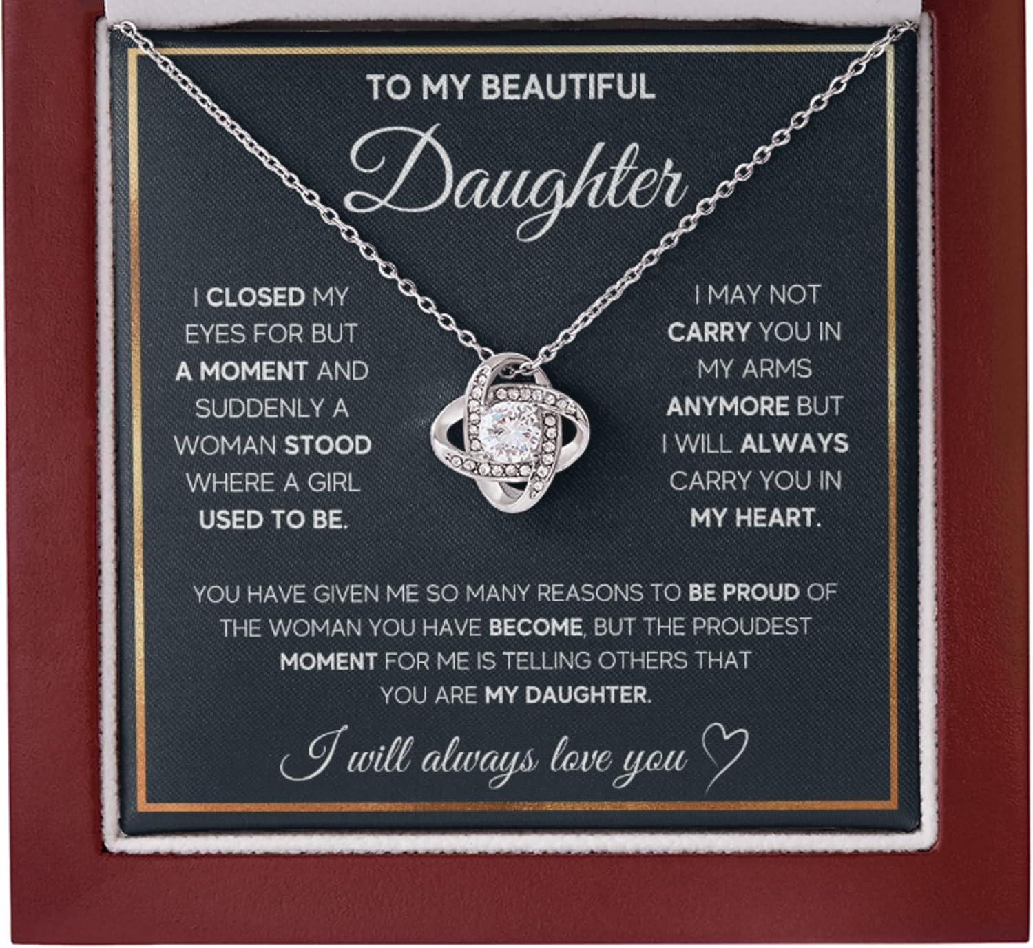 Versus Diamond: Beautiful Daughter Necklace's Tested Brilliance for Graduation... You'll Love This!