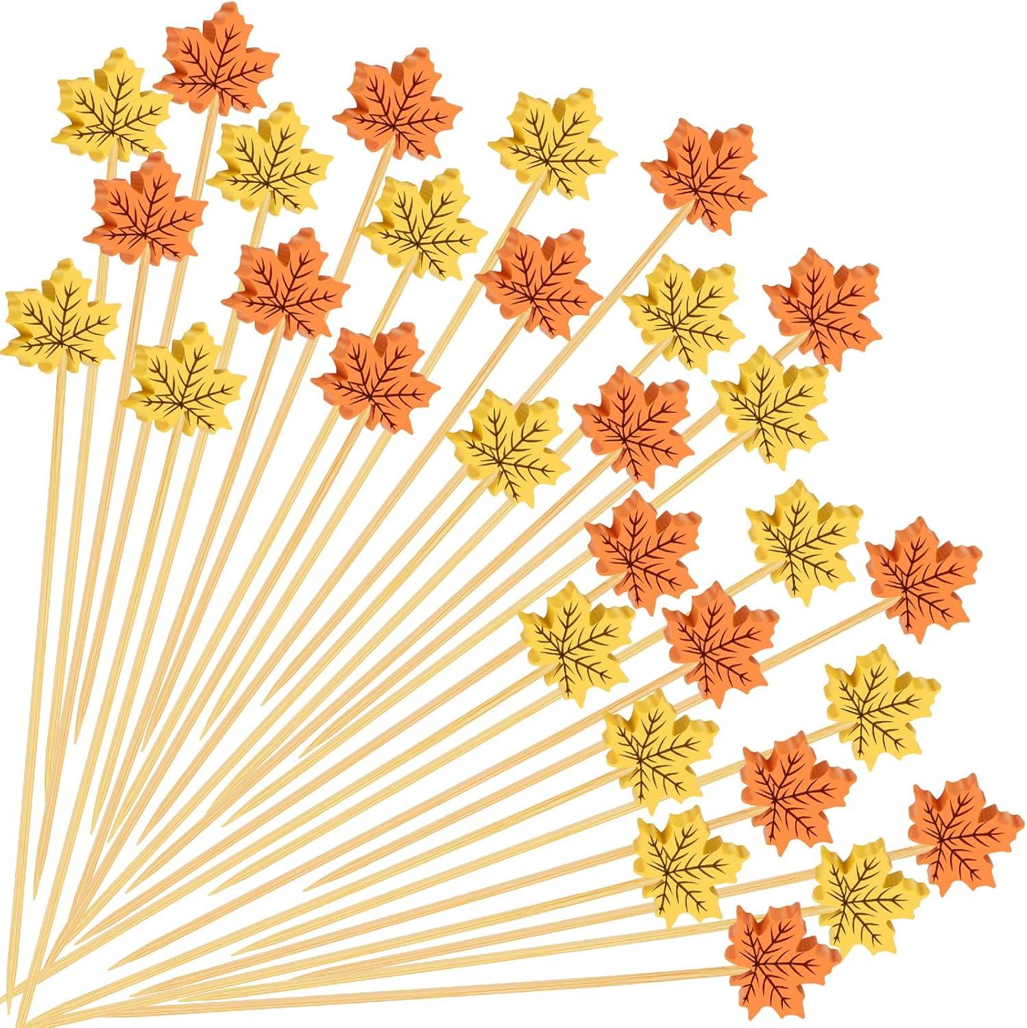 Autumn Showdown: Tested Leaf cocktails, tidy skewers... fun appetizers?