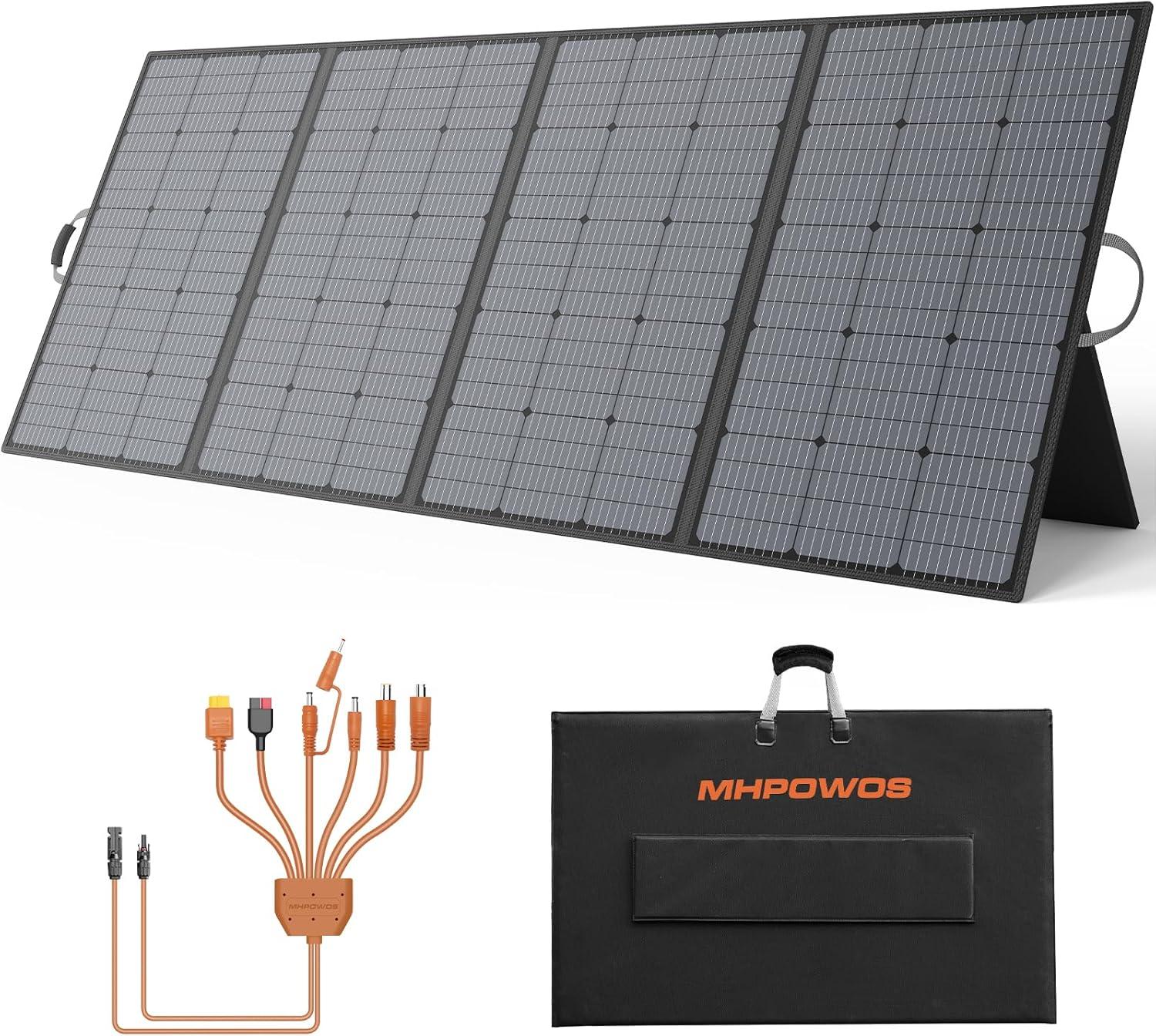 Portable Solar Panel showdown: Foldable, 400W, IP67... Perfect for RVs ( Tested )