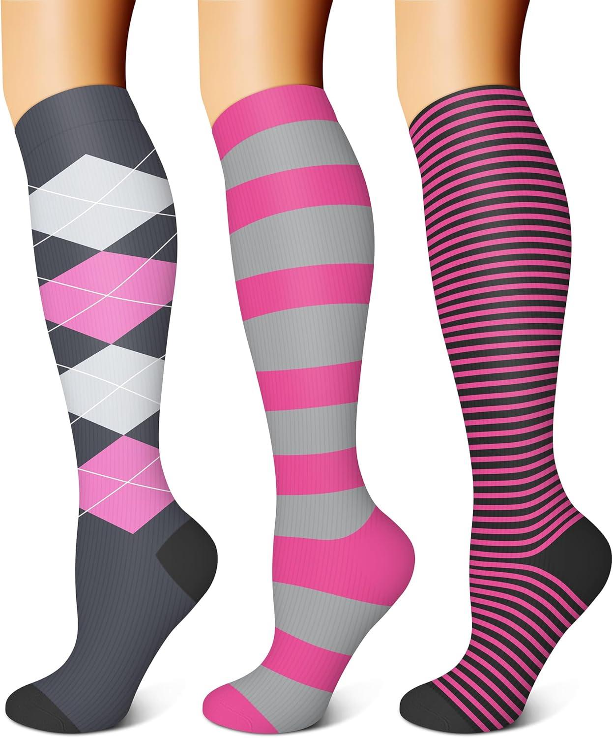 Compare Support, Compression, & Fun Socks: Tested Benefit Showcase