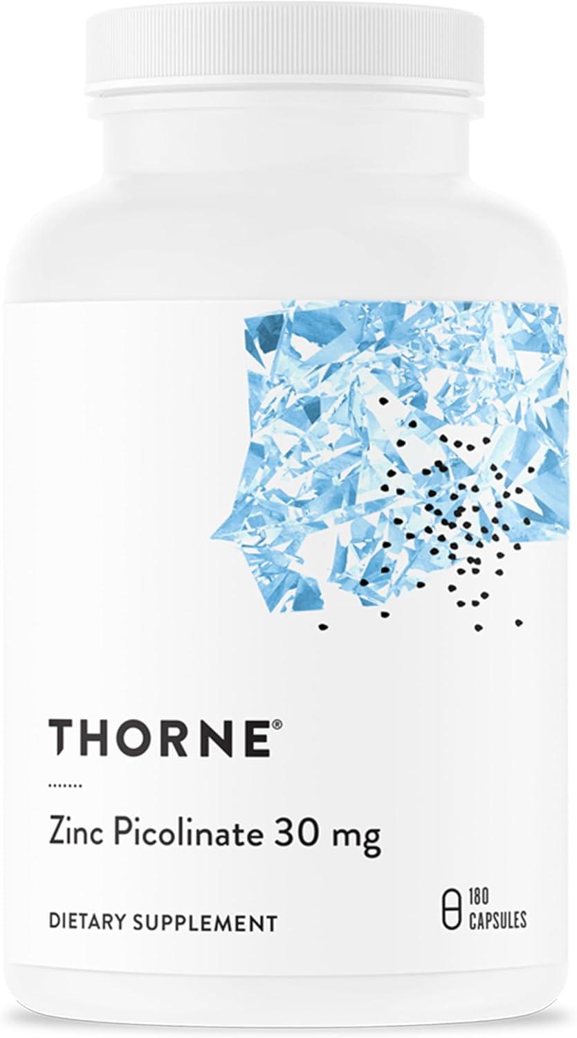 THORNE Zinc Picolinate Showdown: Tested Absorption, Growth Benefits for Immune Health