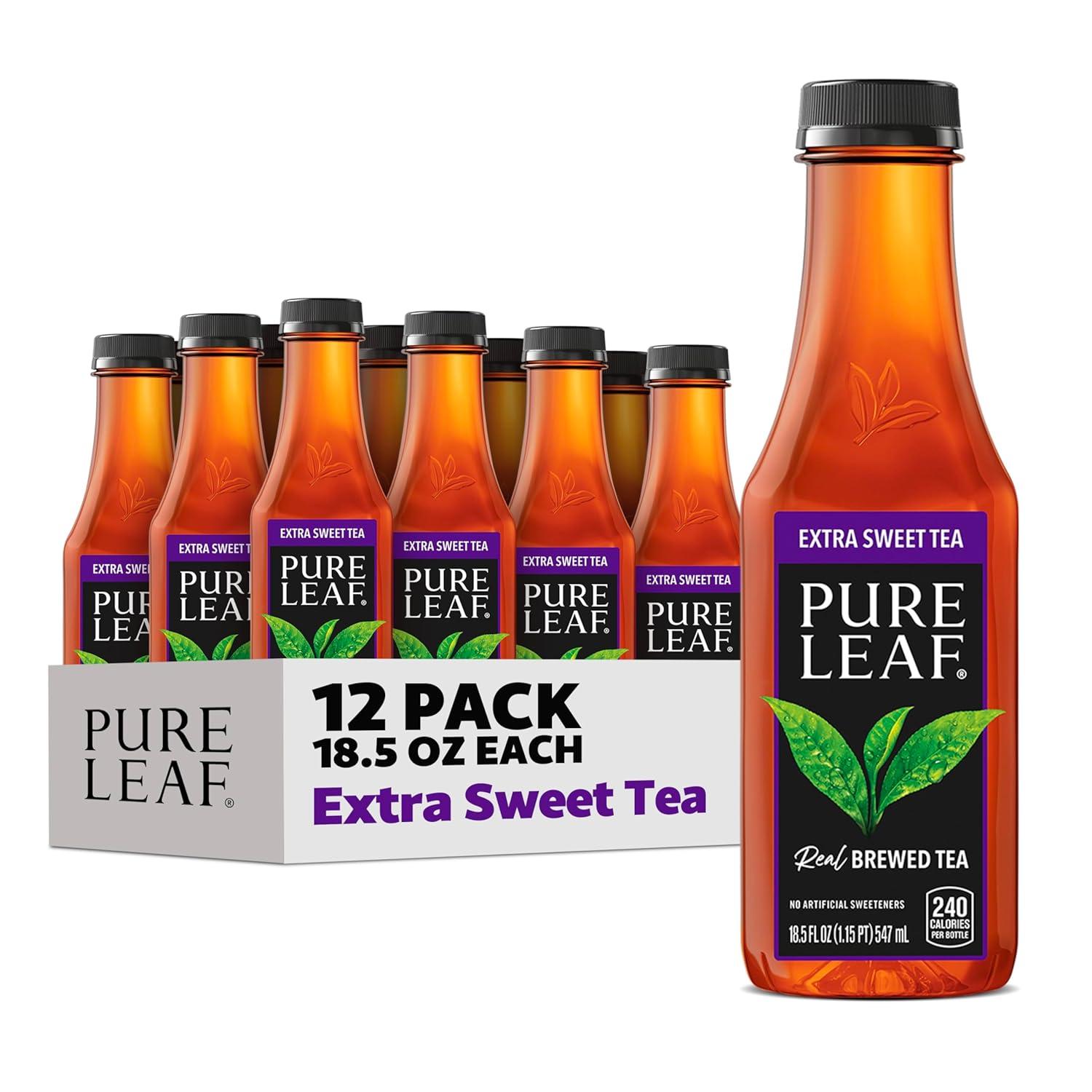 Pure Leaf Tea Showdown: Real Brewed vs. Extra Sweet, Tested for Taste... (Seasonal Sweetness)