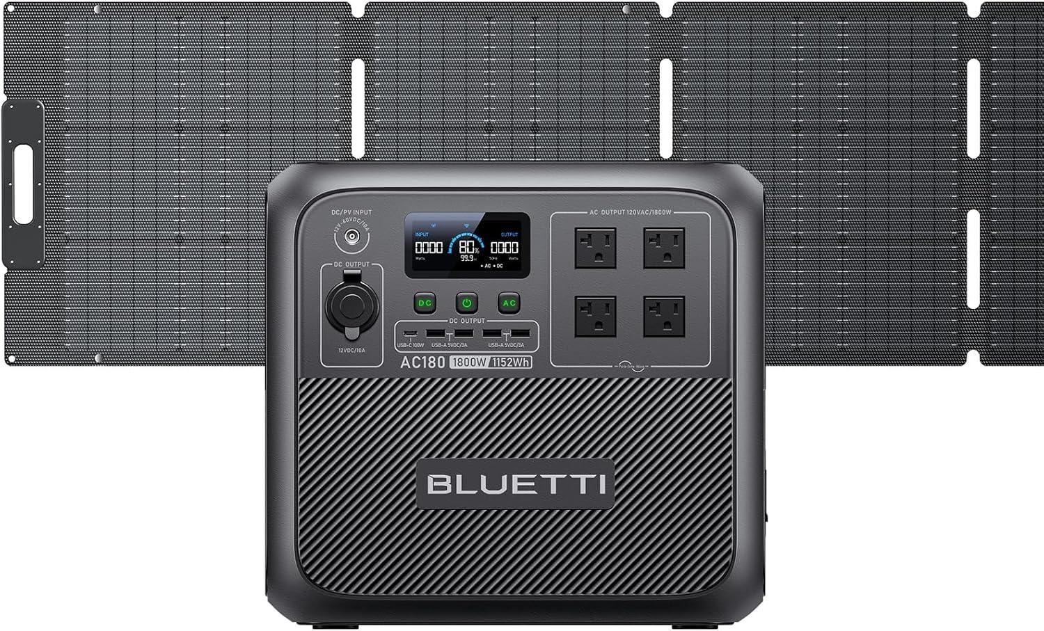 BLUETTI Solar Generator Showdown: Elite 200 Versus AC300 Compare
