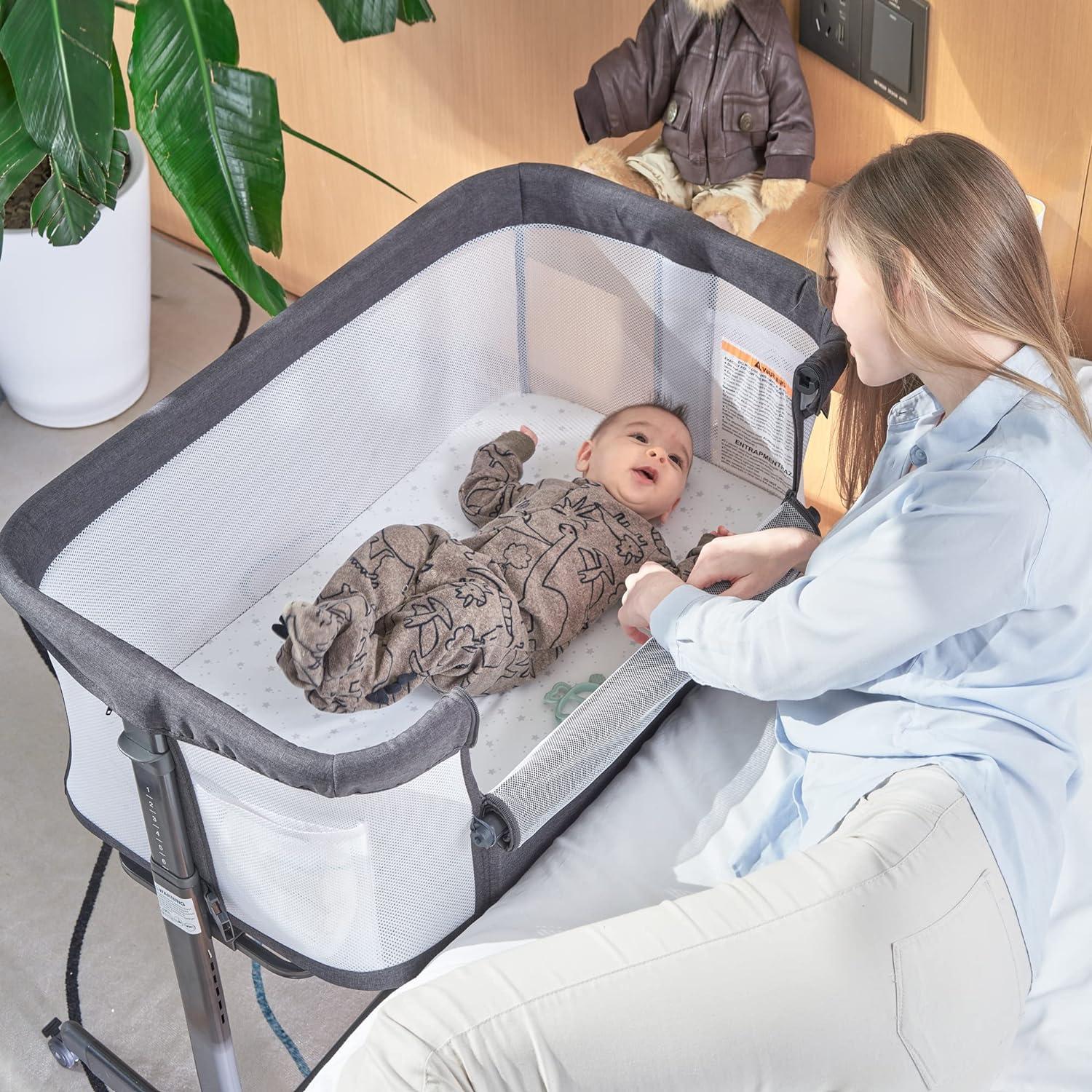 Qutanix Bassinet: Tested Comfort Meets Trending Design… Simplifying Parenting
