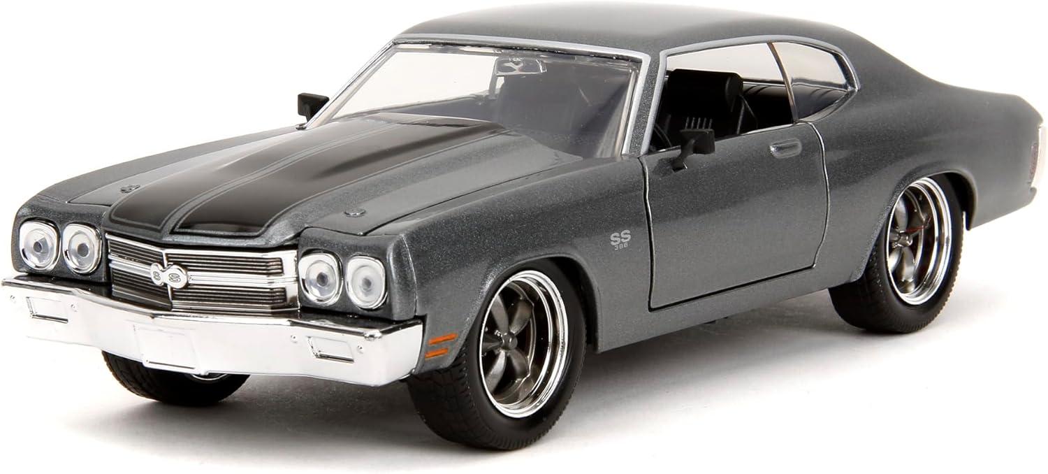 Chevelle vs. Fast & Furious Model: Tested 1/24 Chrome & stripes—Shop Diecast now