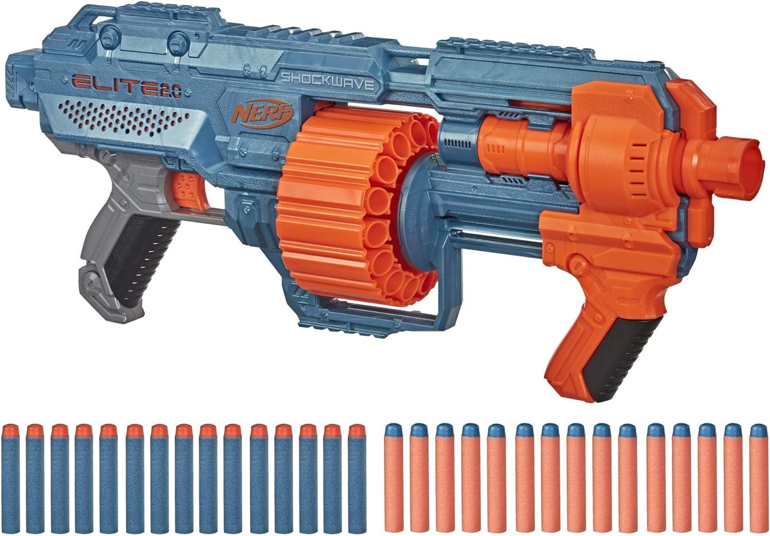 Surprising Insights vs. Nerf Elite Blasters: Rotating Drum vs. 30 Darts, Perfect for Kids (tested)