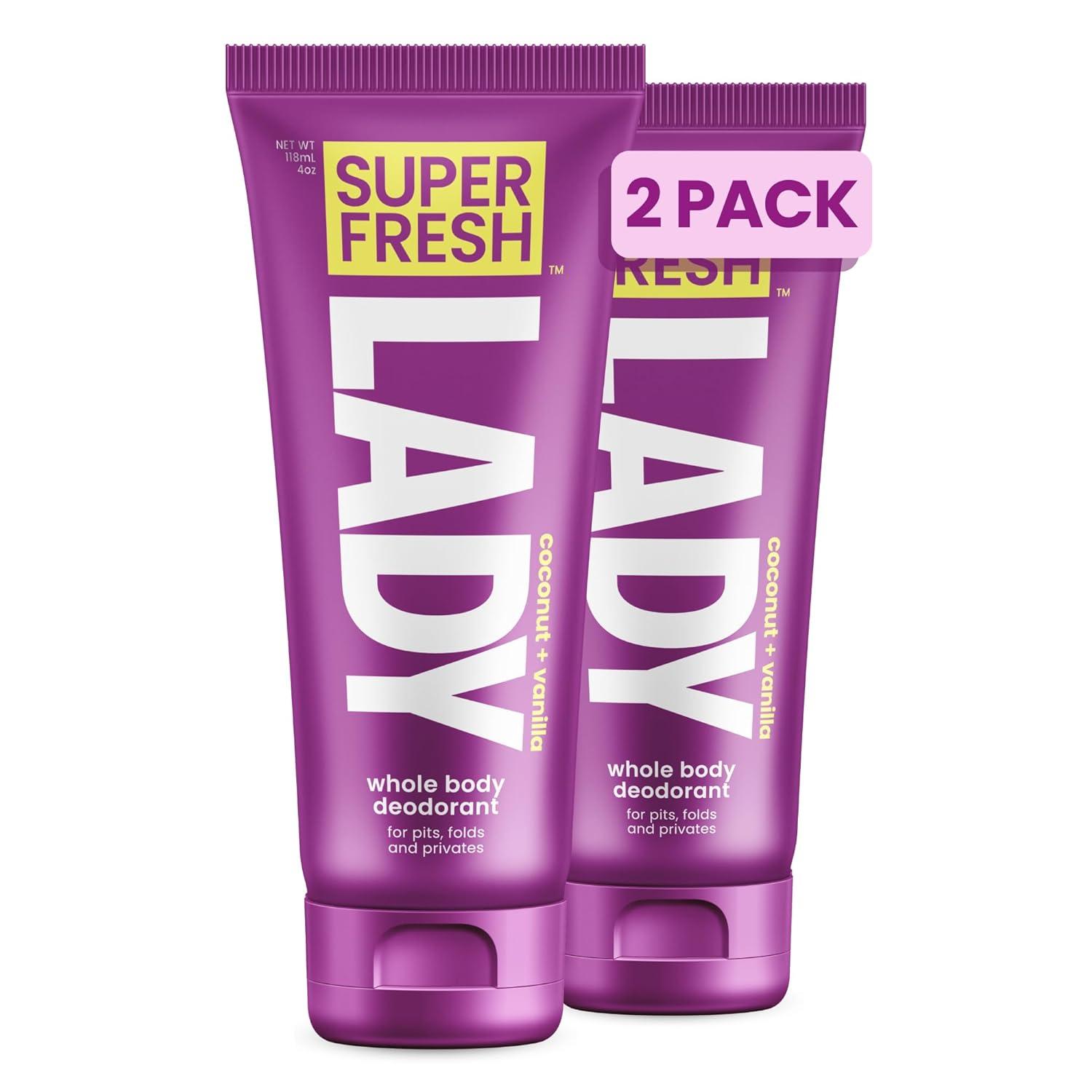 Surprising Versus: Lady Parts Whole-Body Deodorant... Tested For Freshness!