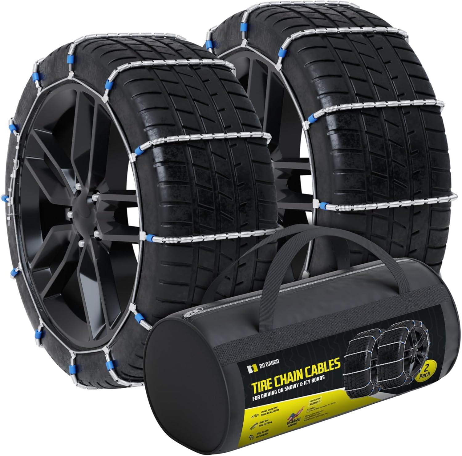 Snow Grip Showdown: Cable Chains for Passenger Cars, Tested for Ice… Surprising Traction!