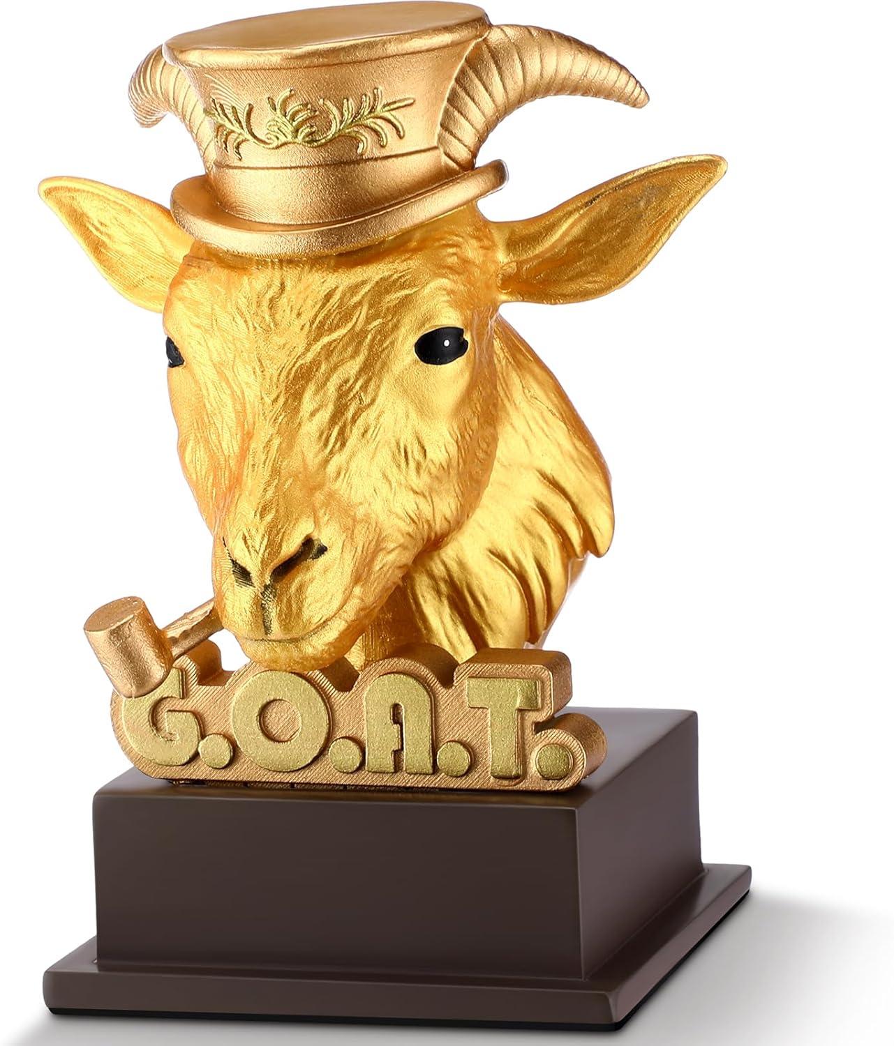 Surprising Goat Trophy Versus Humorously Tested Prize Ribbons