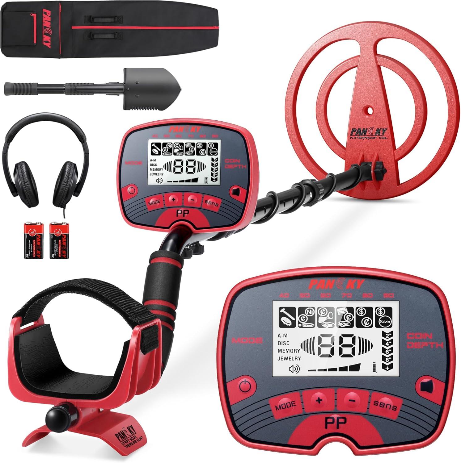 Versus Test: Pancky Waterproof Gold Detector - DSP Chip, 10-Coil… Pro vs. Adult Needs