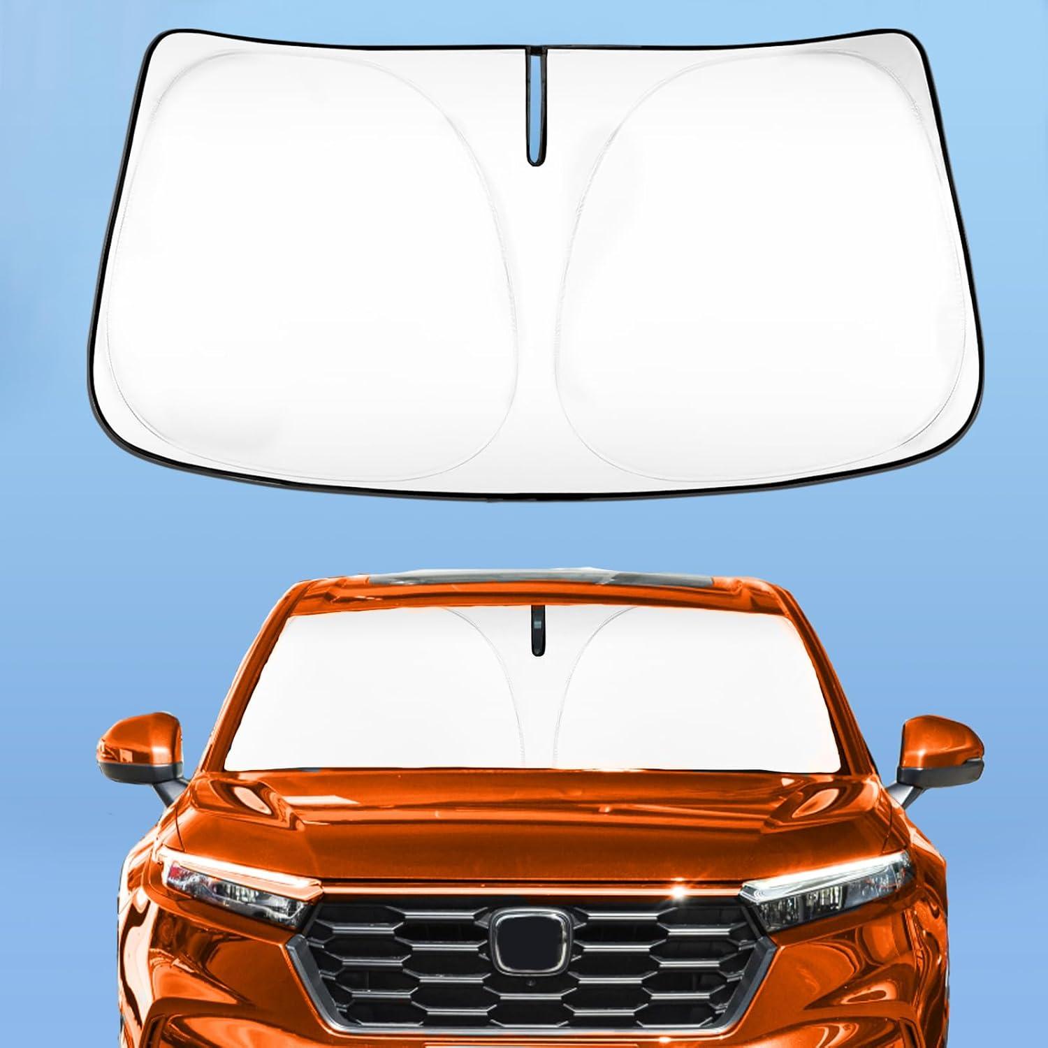 Honda CRV Sun Shade: Custom Fit, Retractable test, UV Block... Perfect SUV accessory!