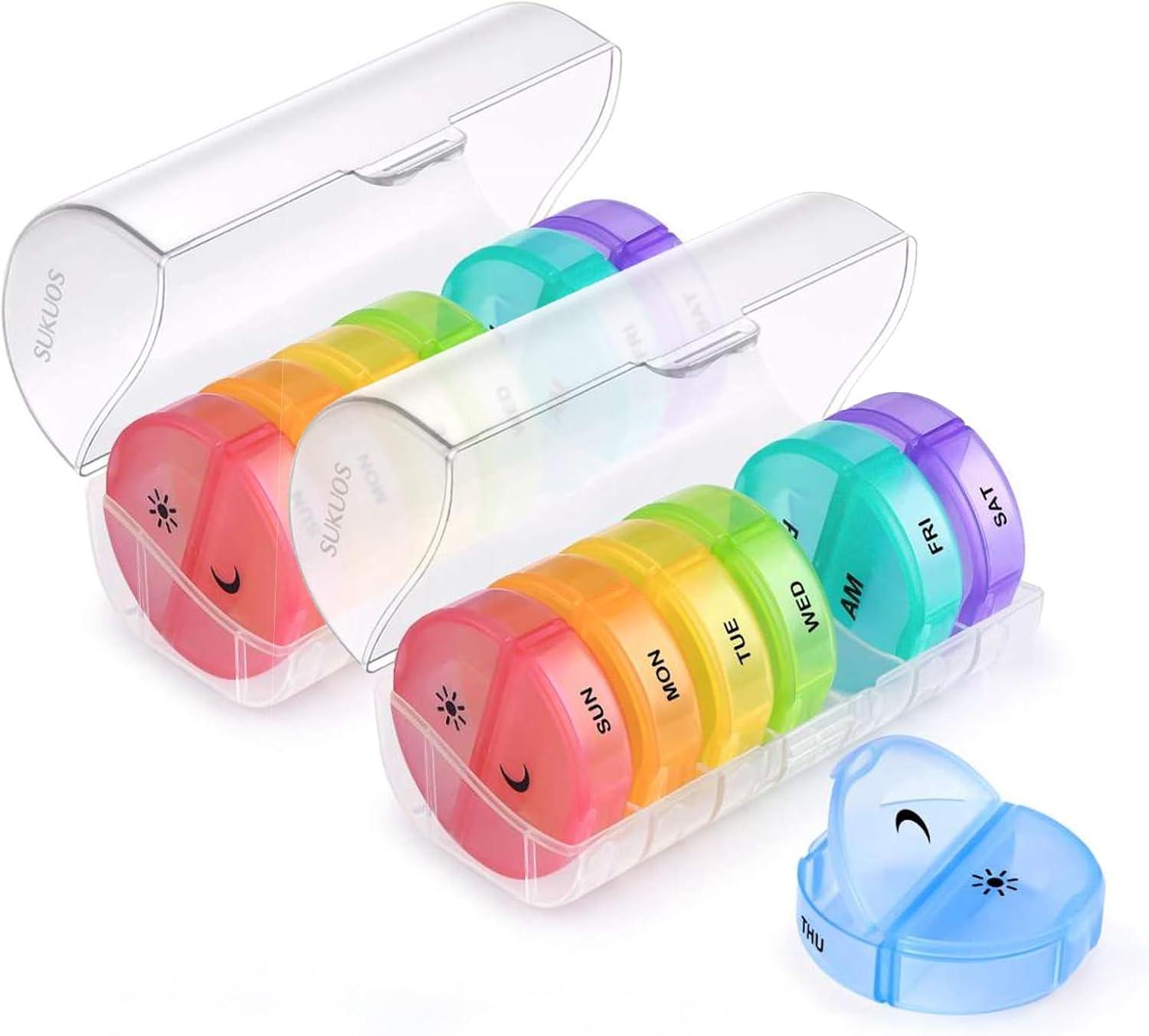 Sukuos 2-ctime Organizer Showdown: Clear Versus Daily Twist... Perfect Planning!