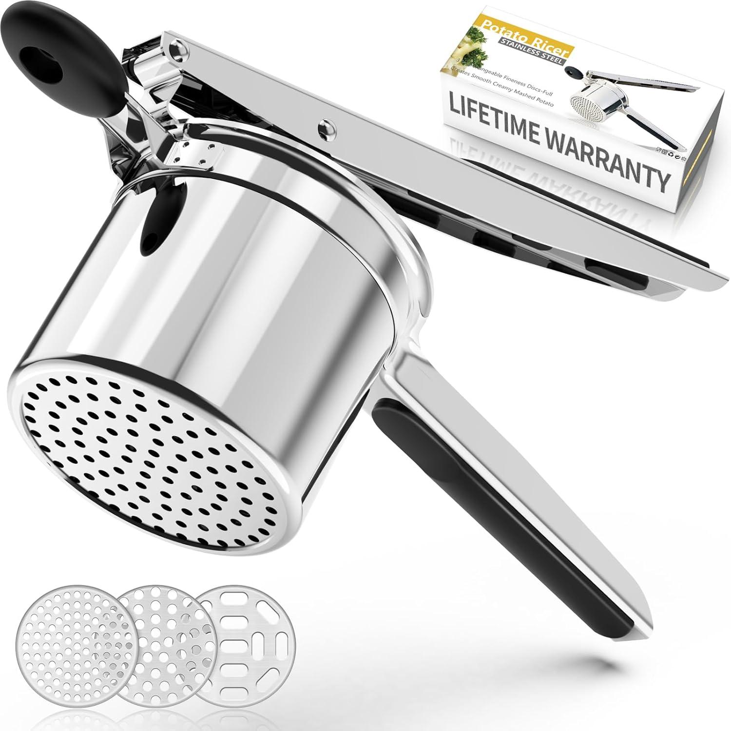 Fluffy Mashed Potato Showdown: Versatile Ricer versus Spaetzle Maker