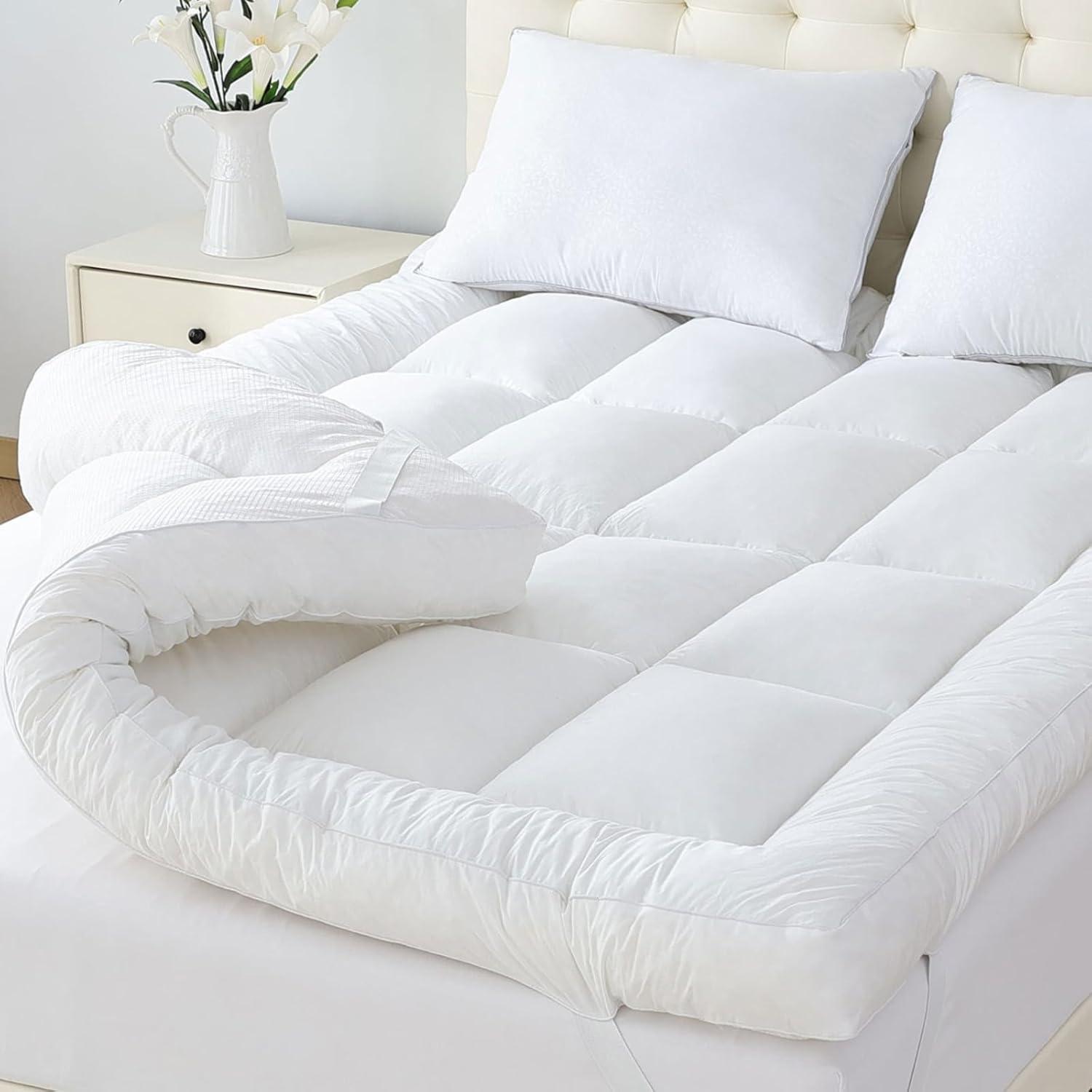 Comfort Showdown: Memory Foam vs. Cotton Topper for Back Pain... Comparison Handy!