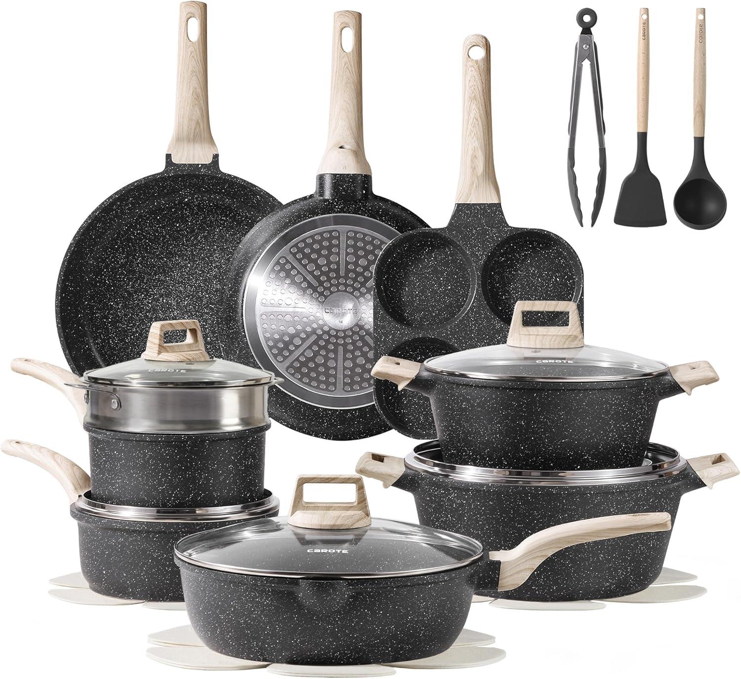 Versus rival pots: tested non-stick, surprising cookware innovation