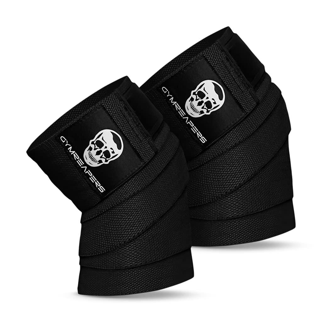 Leg Press Versus Squat Wraps: Tested Black 72" Knee Support… More Than You Think!
