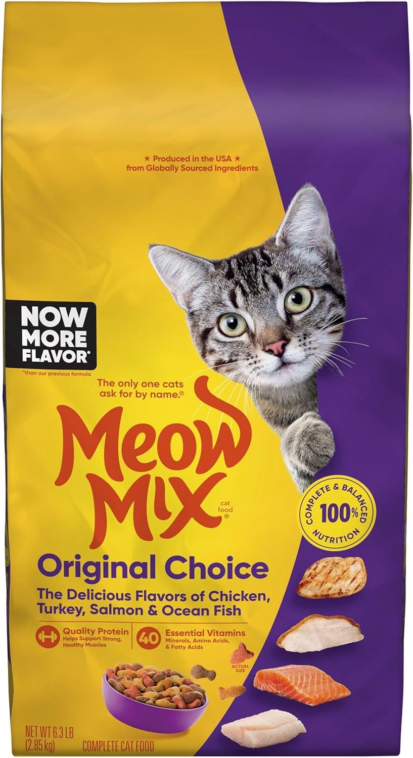 Surprising insight: Meow Mix Original Choice vs. Purina vs. accuracy, meat-based