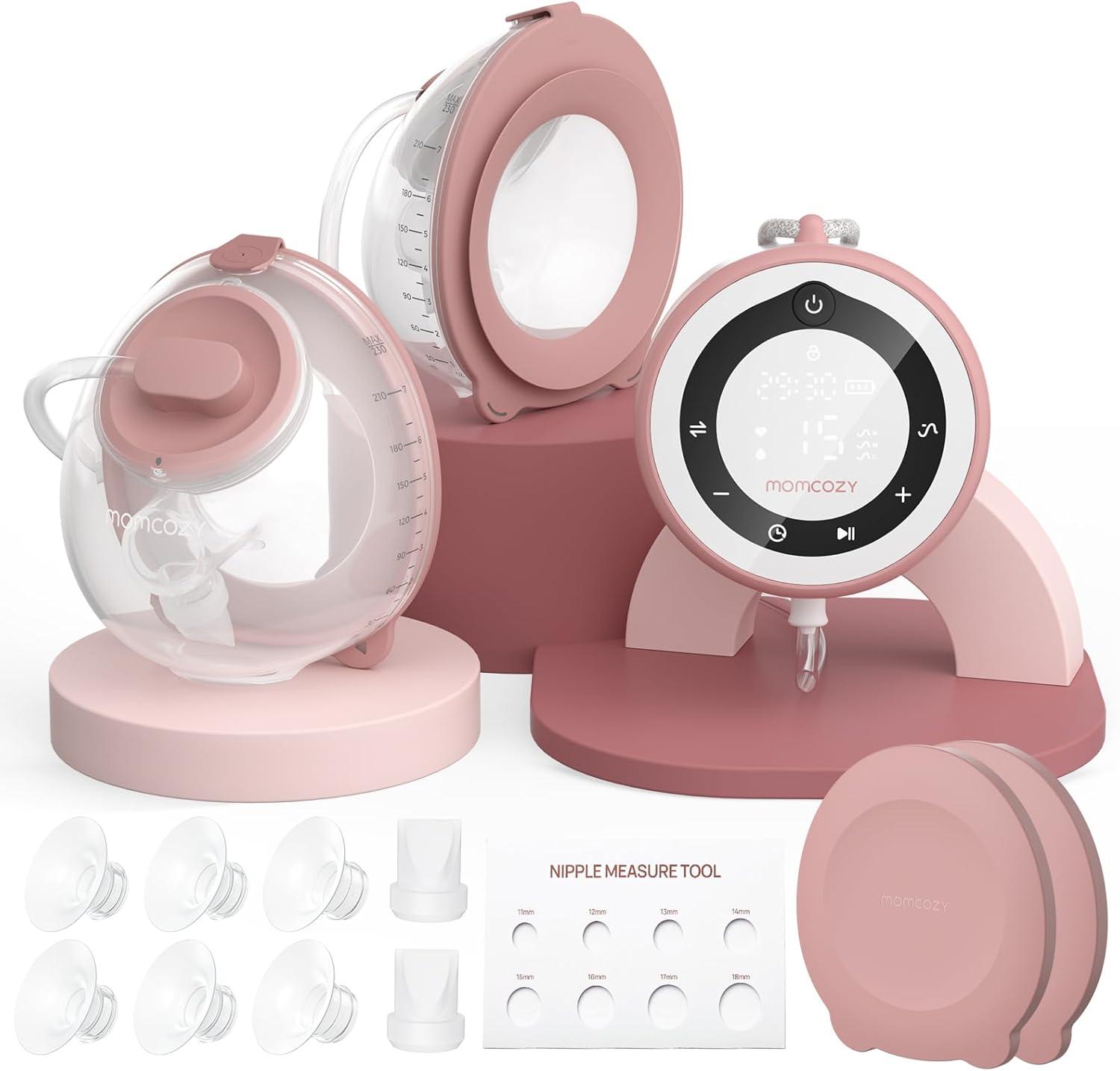 MomCozy Pump Compared vs. Smart hospital-grade… hands-free & portable tested