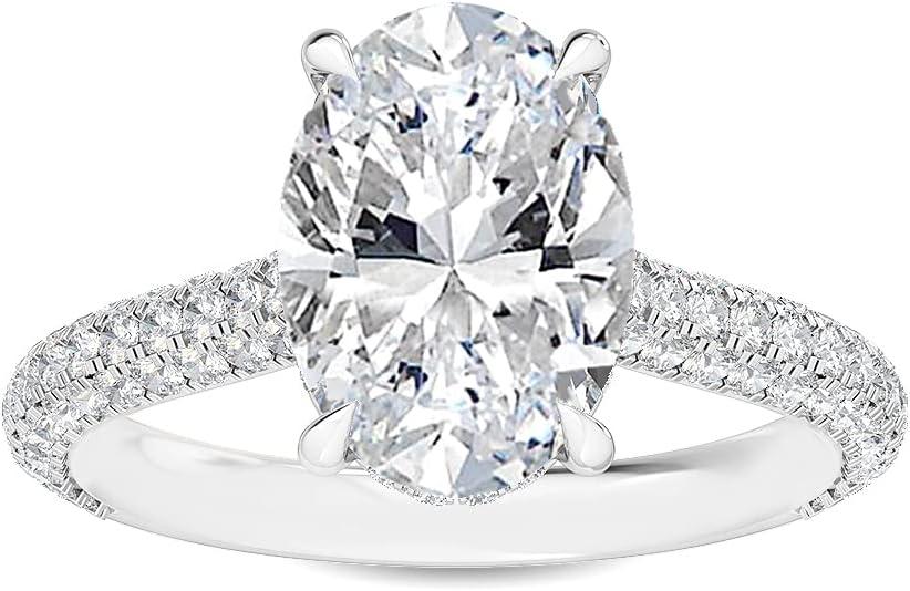 Oval Lab Grown Diamond Showdown: Clarity Versus Ctw Vintage Ring Benefits
