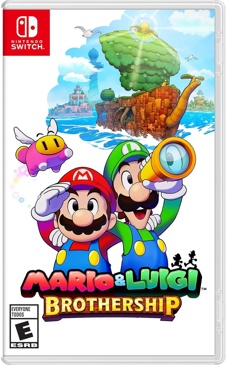 Brothership on Switch: Comparing Mario & Luigi's New Cloud & Walk Button Tests