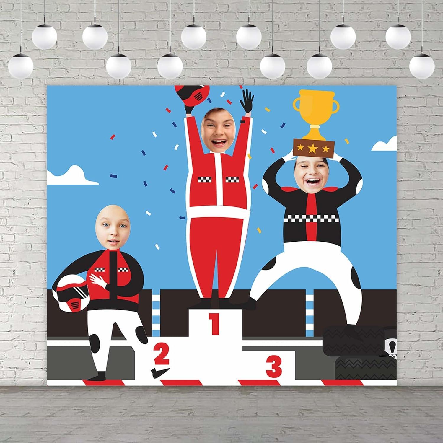 Surprising Race Car Party Showdown: 48 Pcs Slap Bracelets vs. 61 Pcs Decor Set!