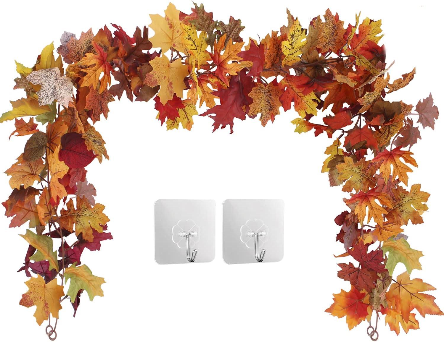 Autumn Leaves Tested: Maple vs. Twig Garland Decor... Surprising Green Use Case