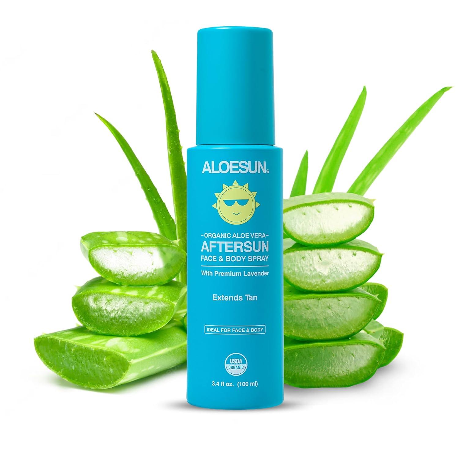 Natural After Sun Spray Versus Oils: Tested Relief With Lavender... Perfect for Travel!