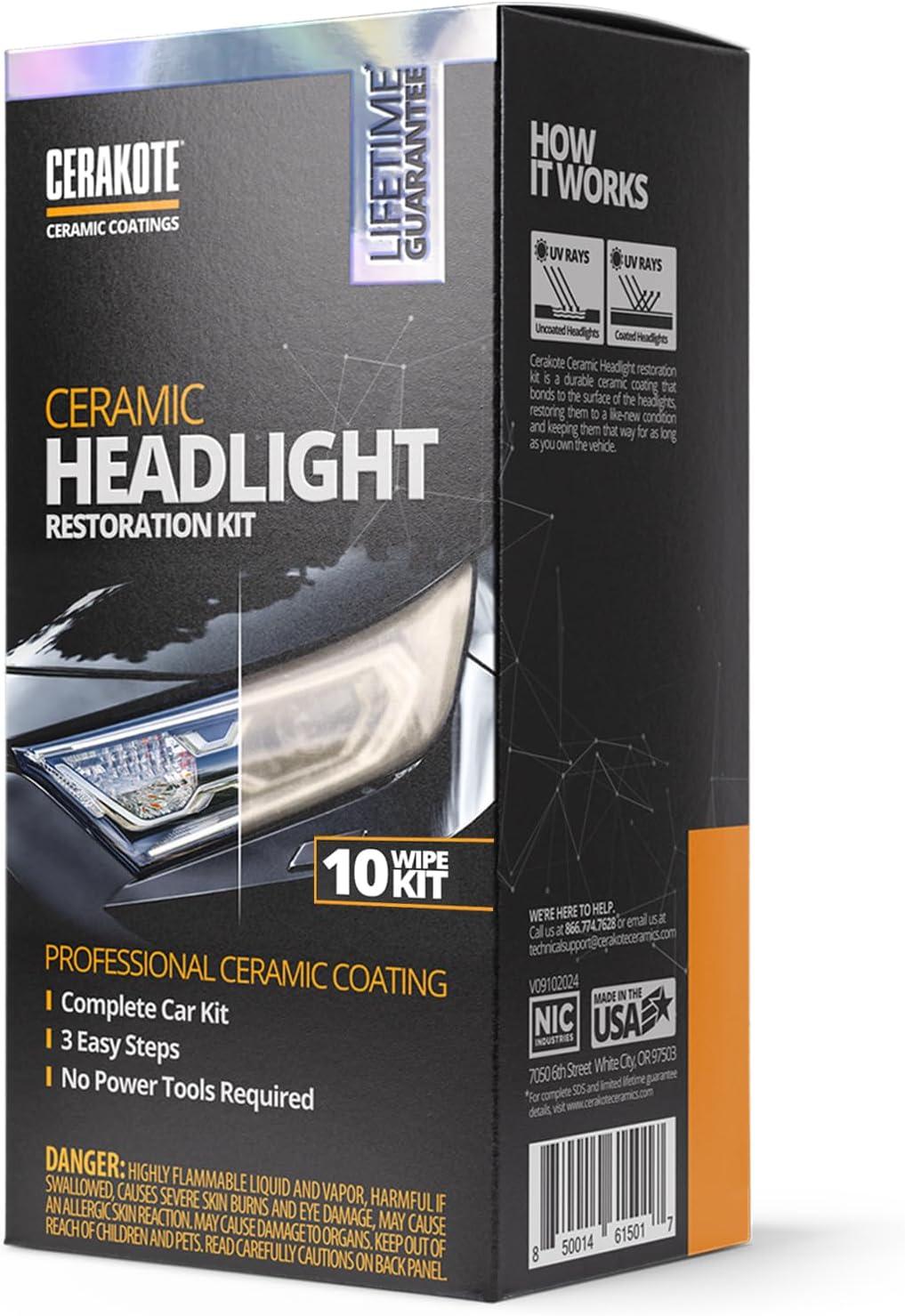 Surprising Insight: Cerakote vs. Formula 1 Headlight Restorers