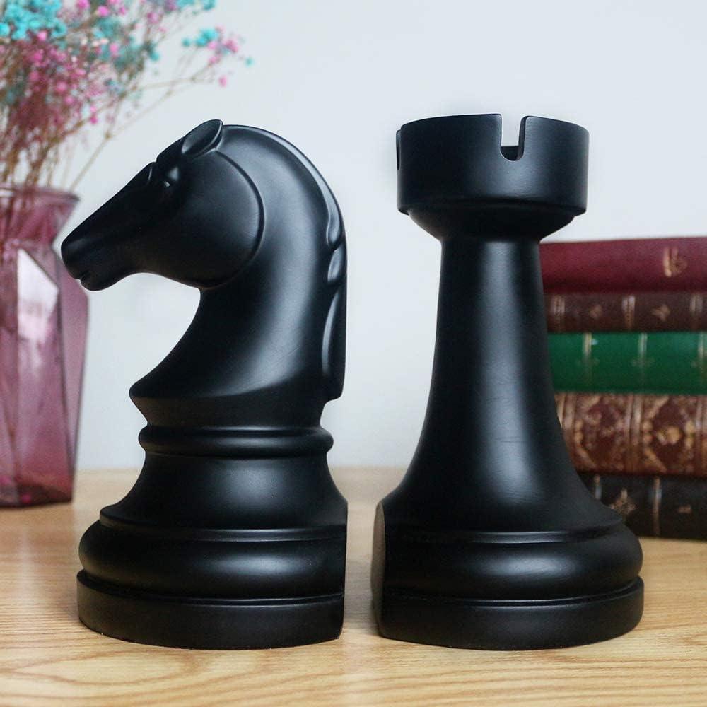 Classic Chess Set vs. Decorative Bookends: Showdown of Elegance and Strategy